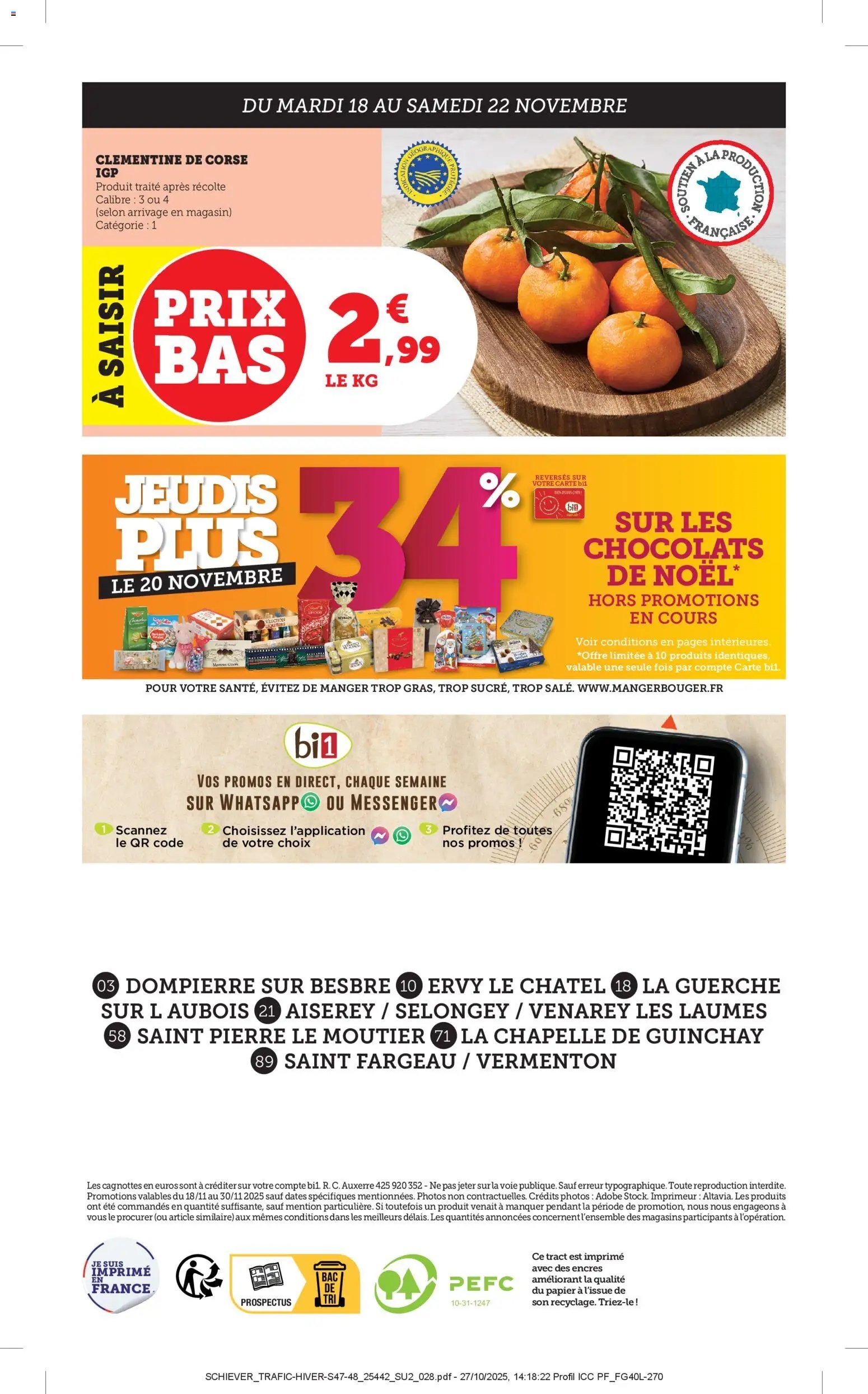 bi1 Le offre du moment