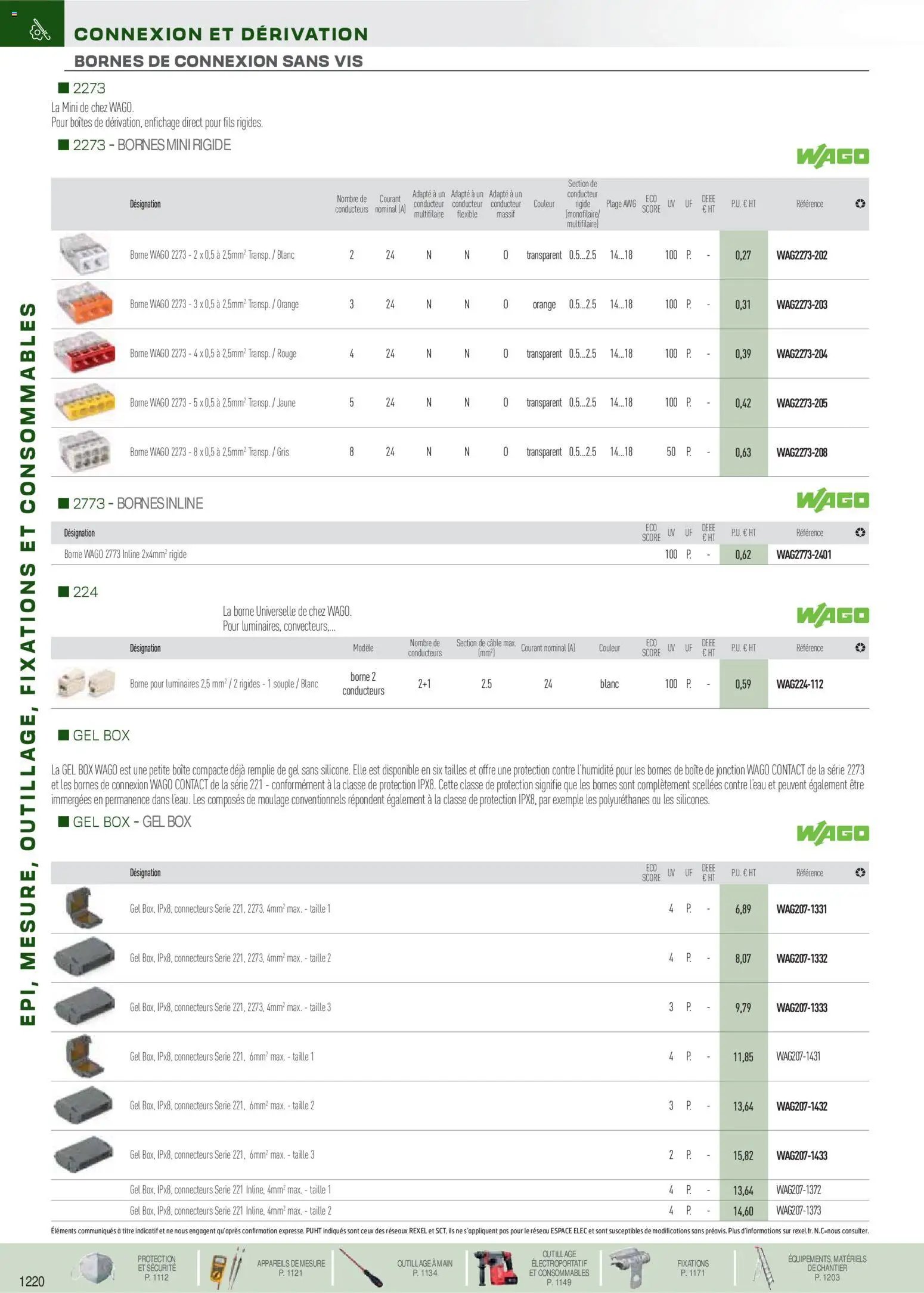 Rexel EPI, mesure, outillage, fixations et consommables (2025-09-01 - 2026-12-31)