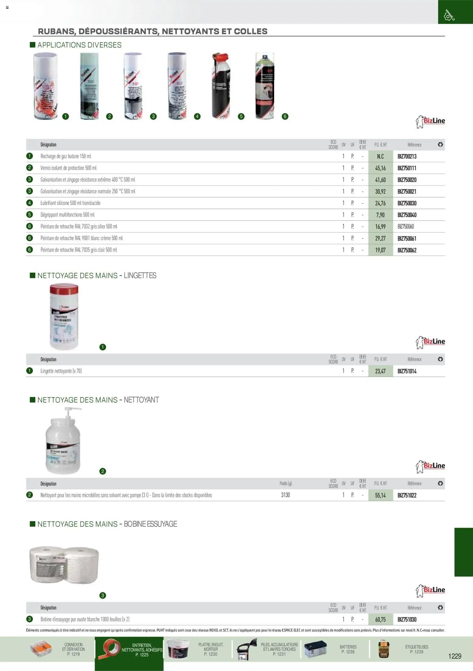 Rexel EPI, mesure, outillage, fixations et consommables (2025-09-01 - 2026-12-31)