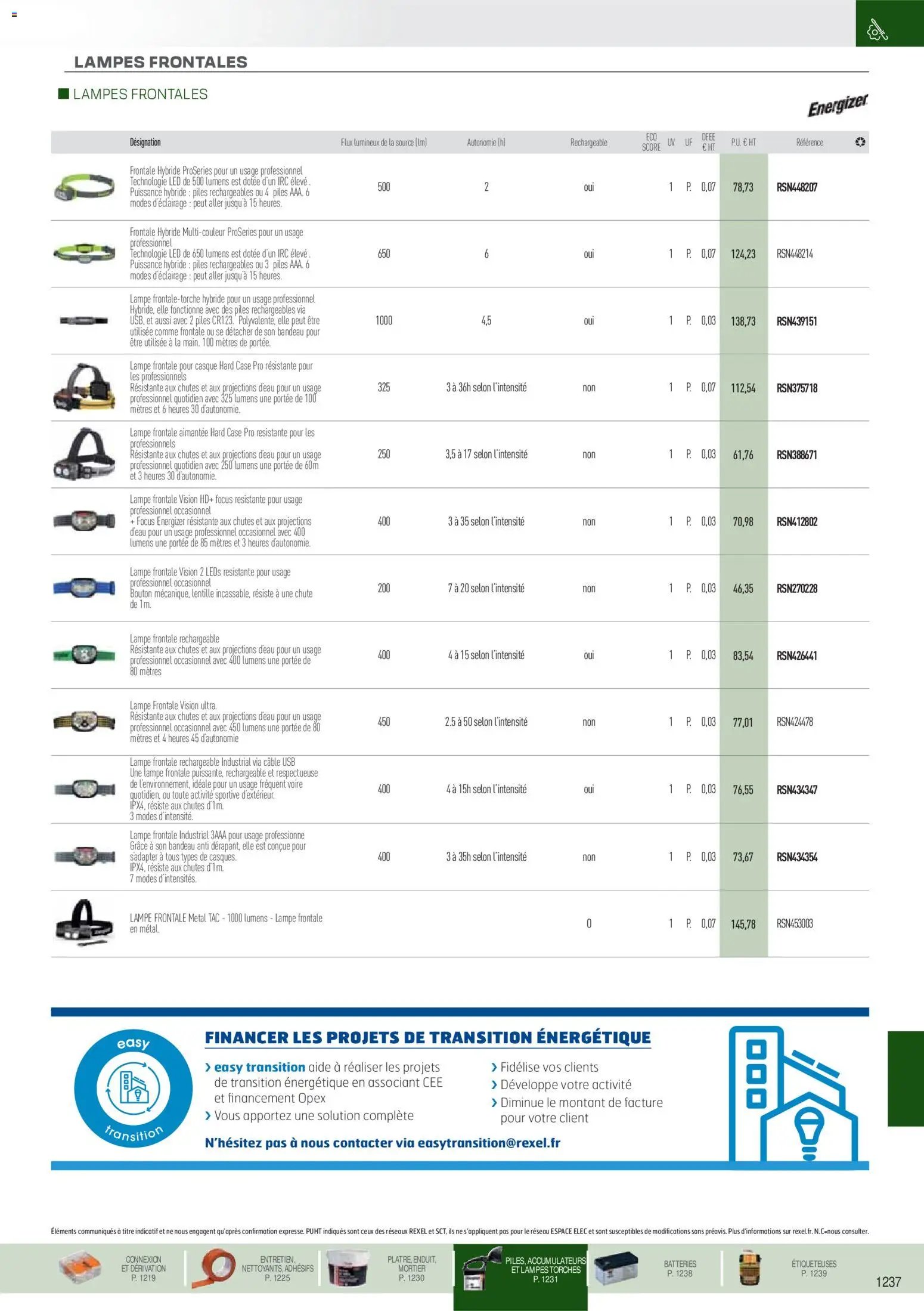 Rexel EPI, mesure, outillage, fixations et consommables