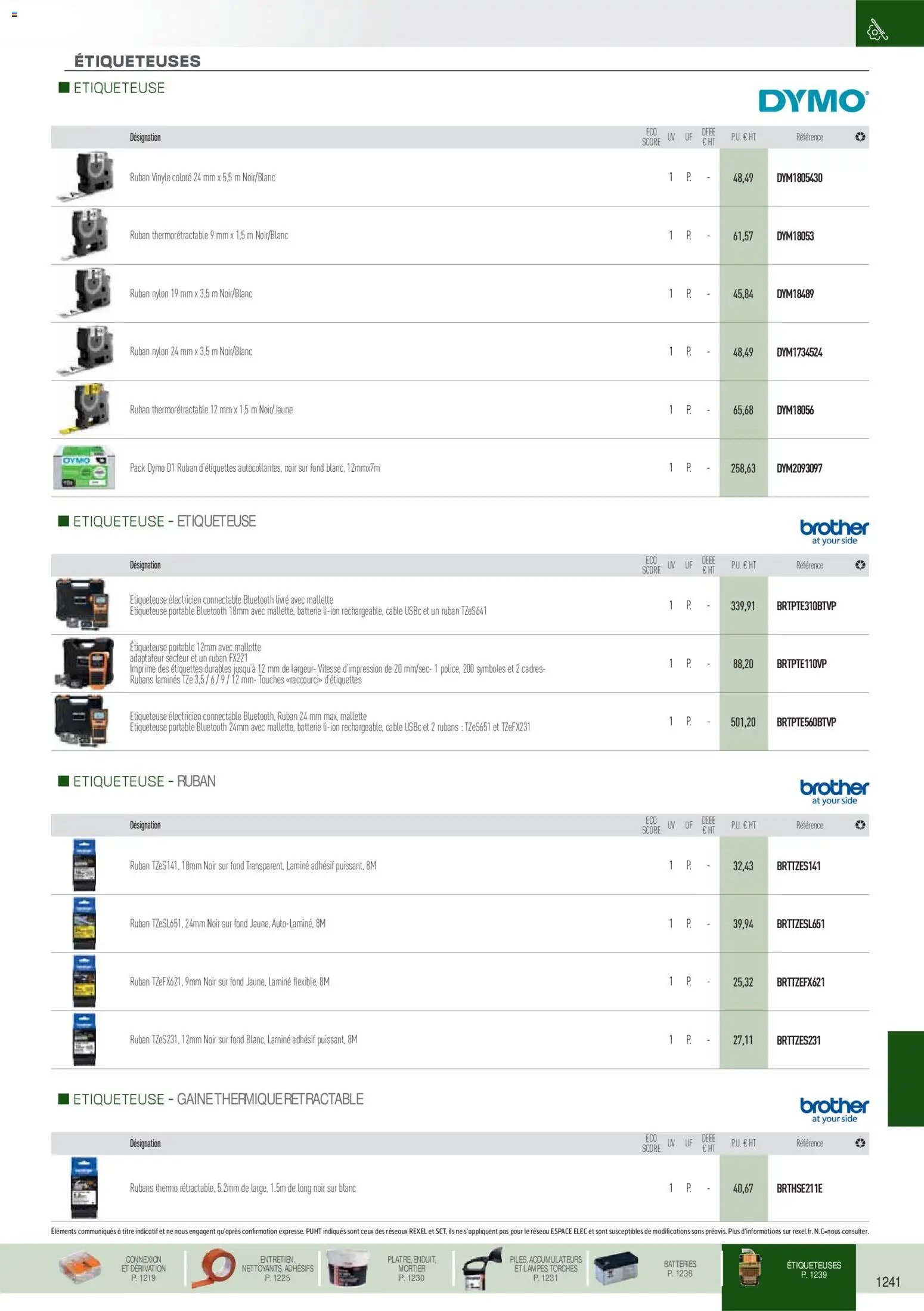 Rexel EPI, mesure, outillage, fixations et consommables