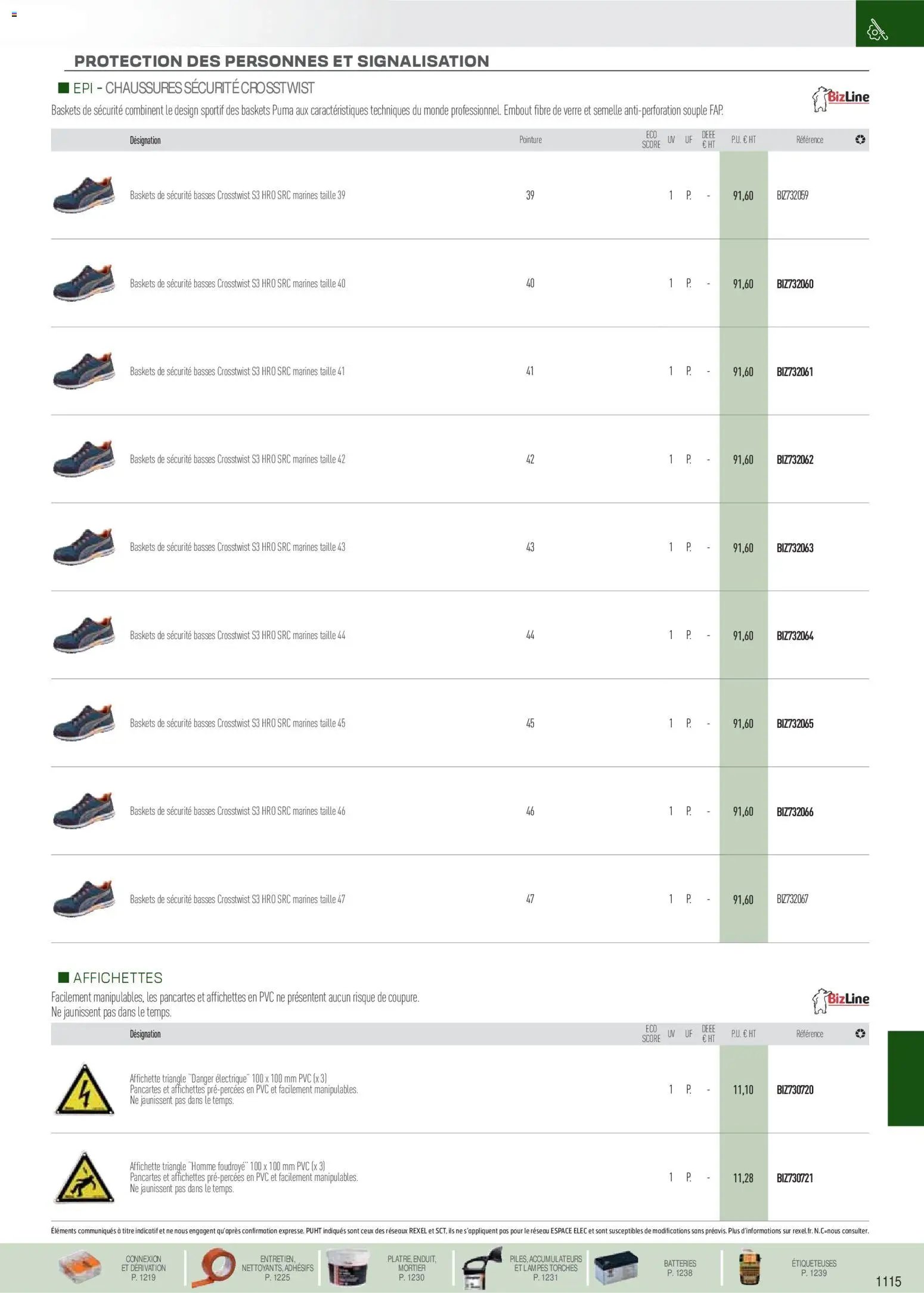 Rexel EPI, mesure, outillage, fixations et consommables