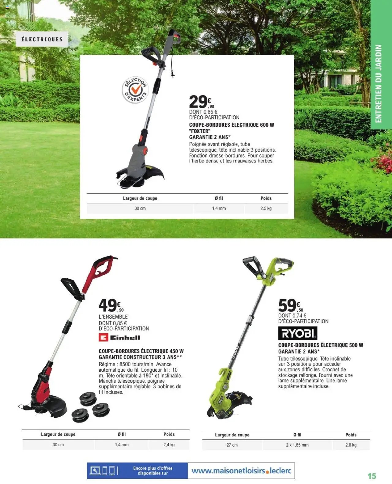 Brico E.Leclerc Guide jardin | Varennes sur seine