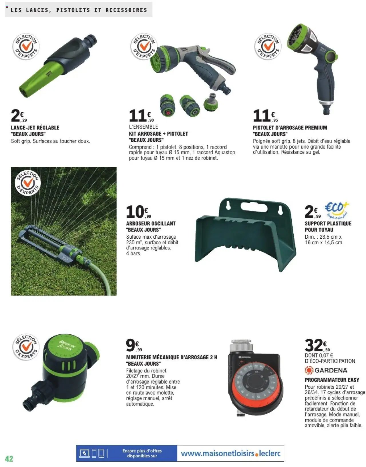 Brico E.Leclerc Guide jardin | Varennes sur seine