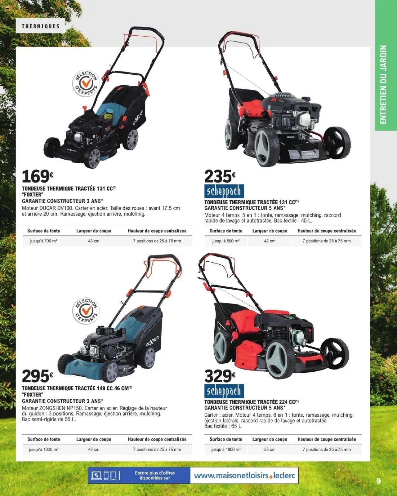 Brico E.Leclerc Guide jardin | Varennes sur seine