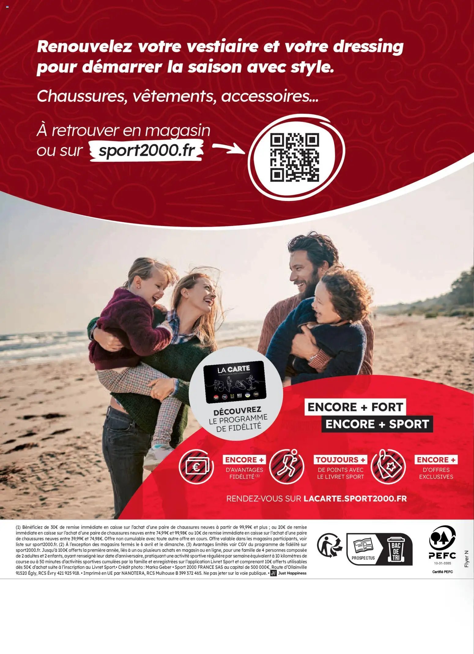 Sport 2000 catalogue du moment