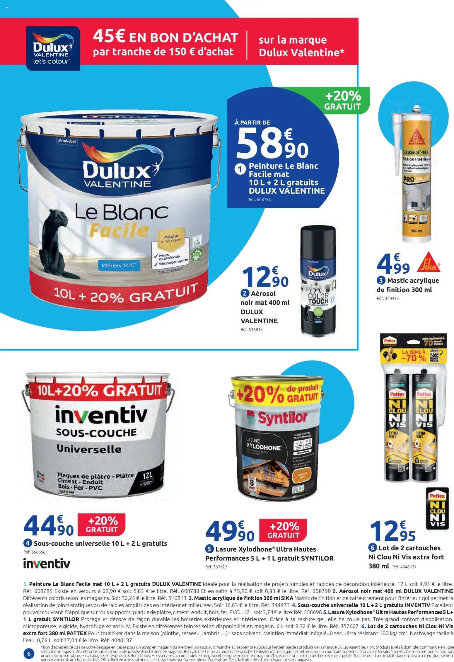 Mr. Bricolage catalogue