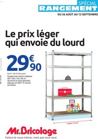 Mr. Bricolage catalogue