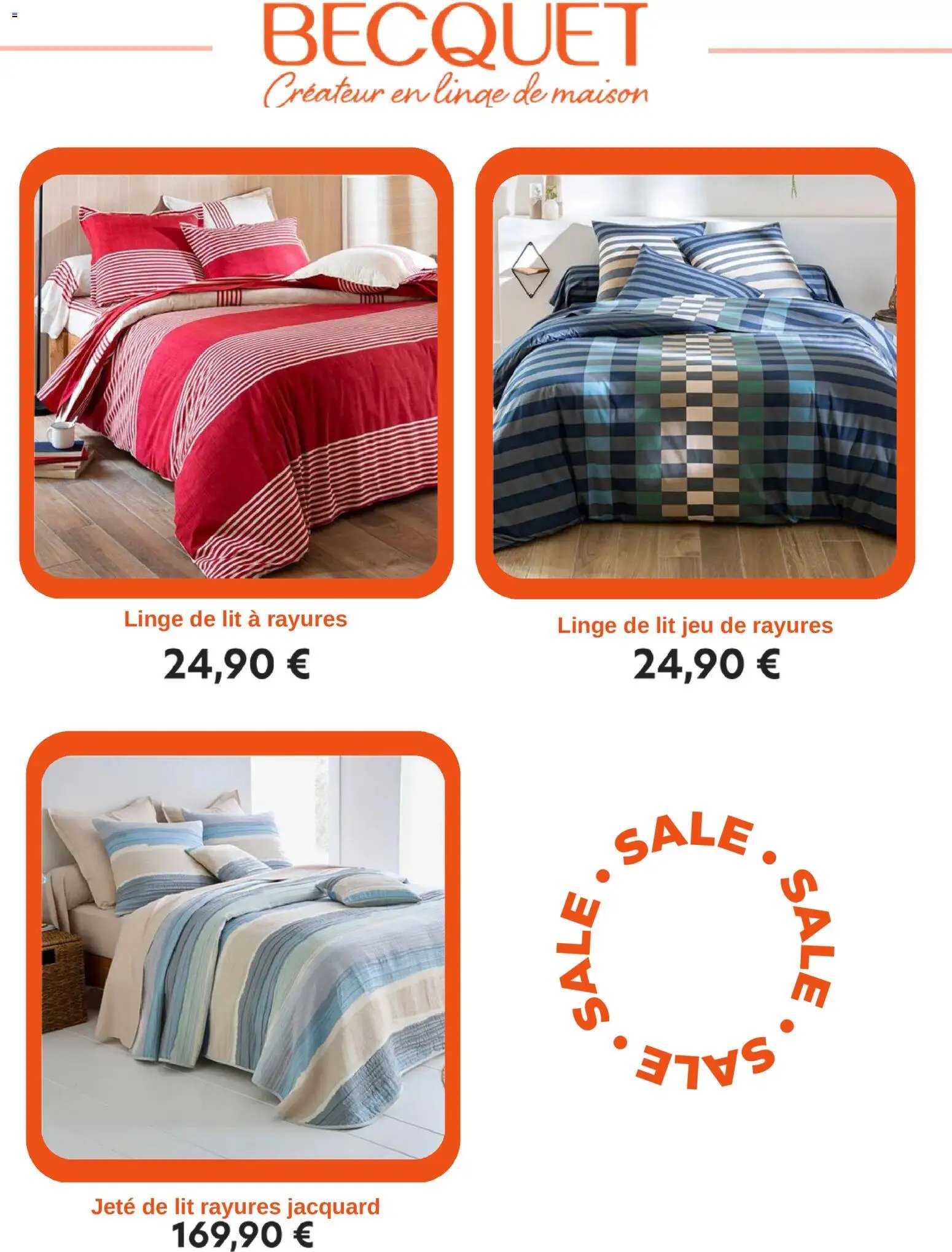 Becquet catalogue Été