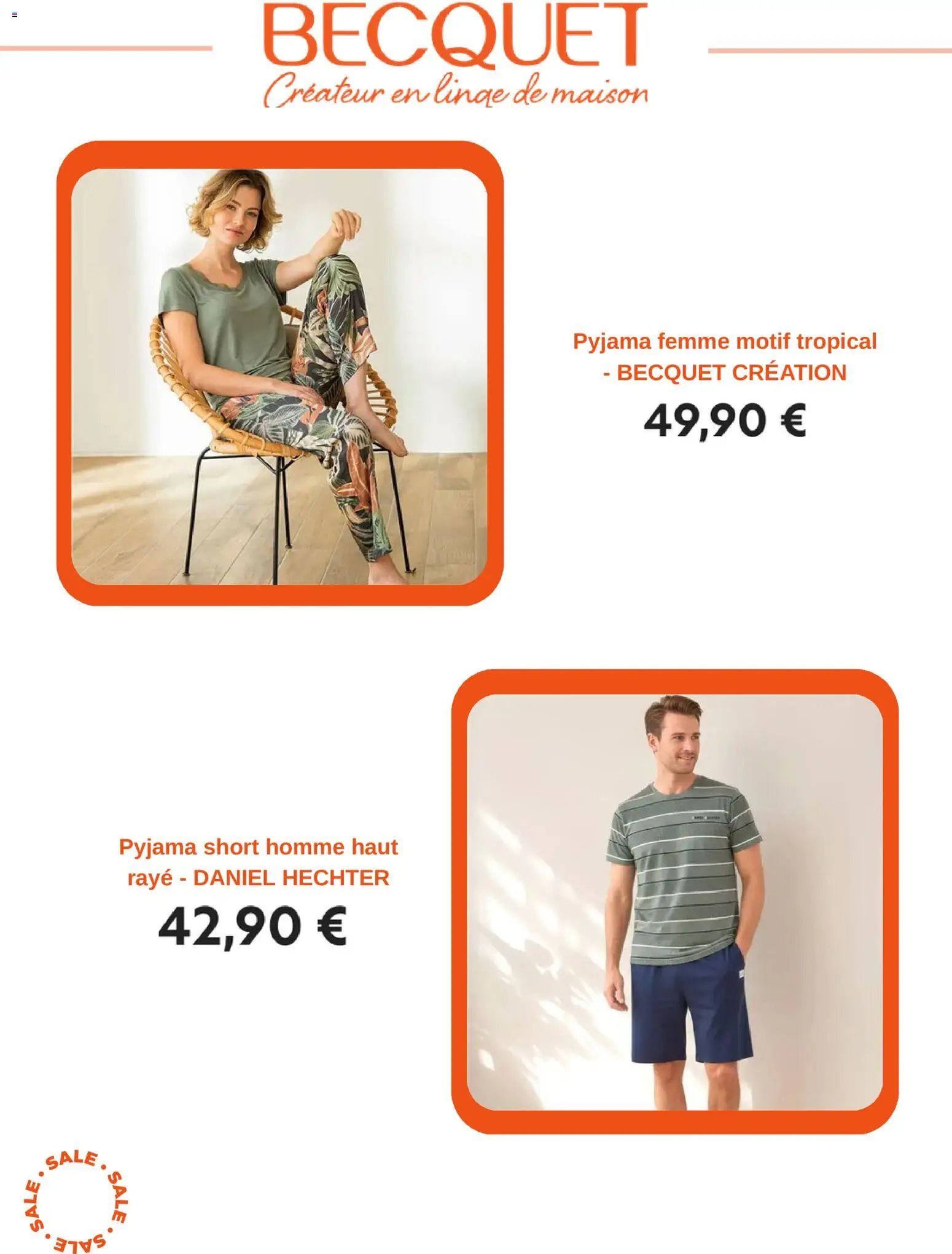 Becquet catalogue Été