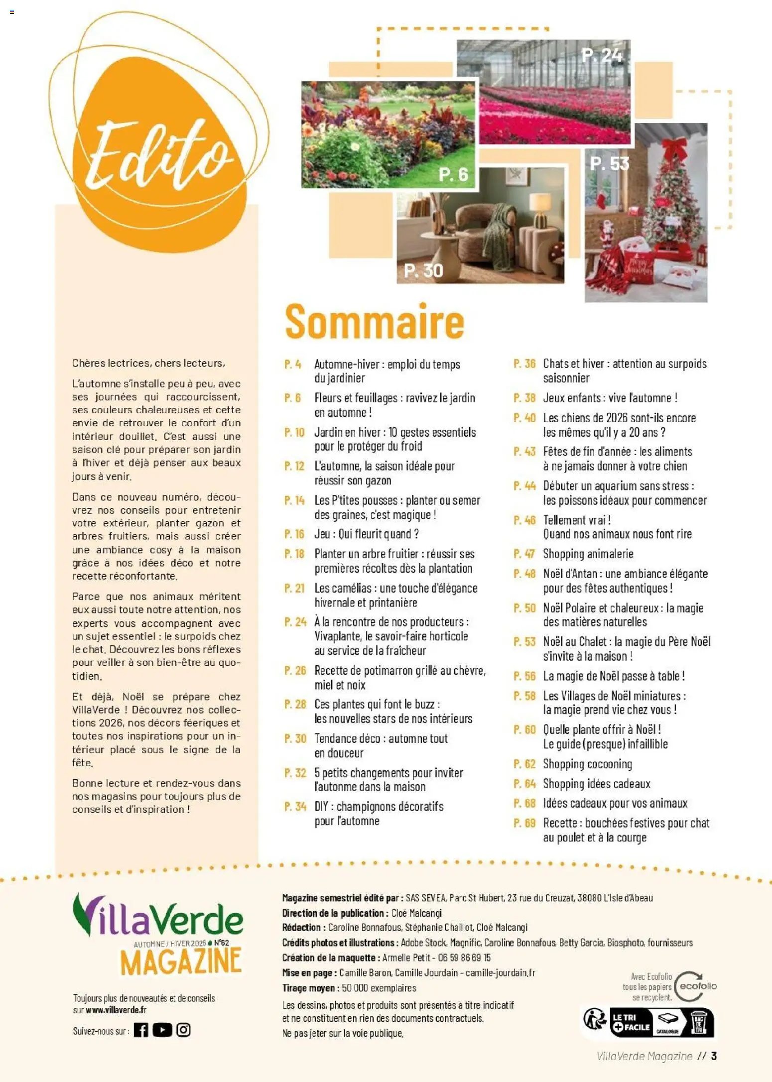 VillaVerde catalogue