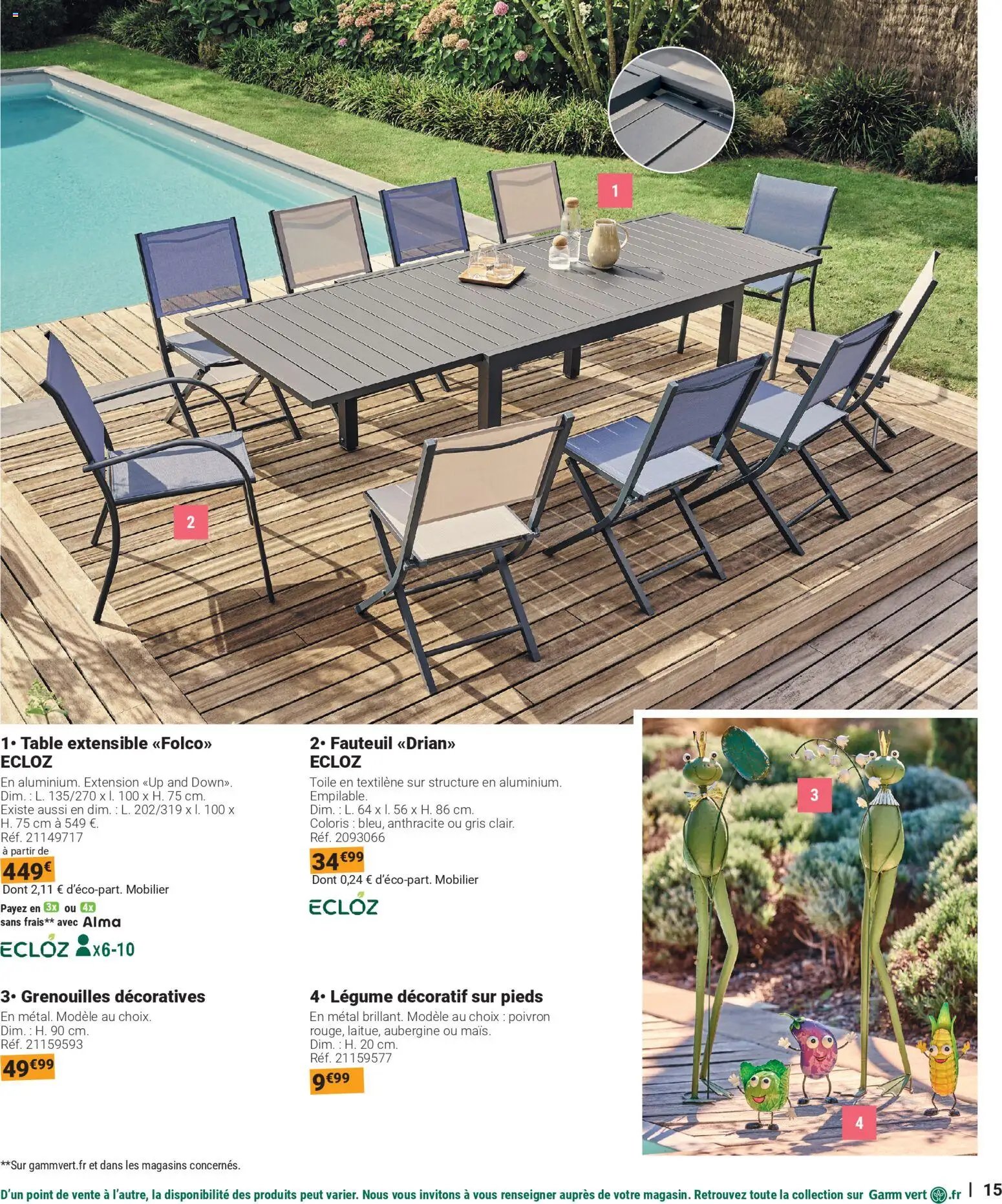 Gamm vert - Catalogue plein air  (2026-03-18 - 2026-05-31)