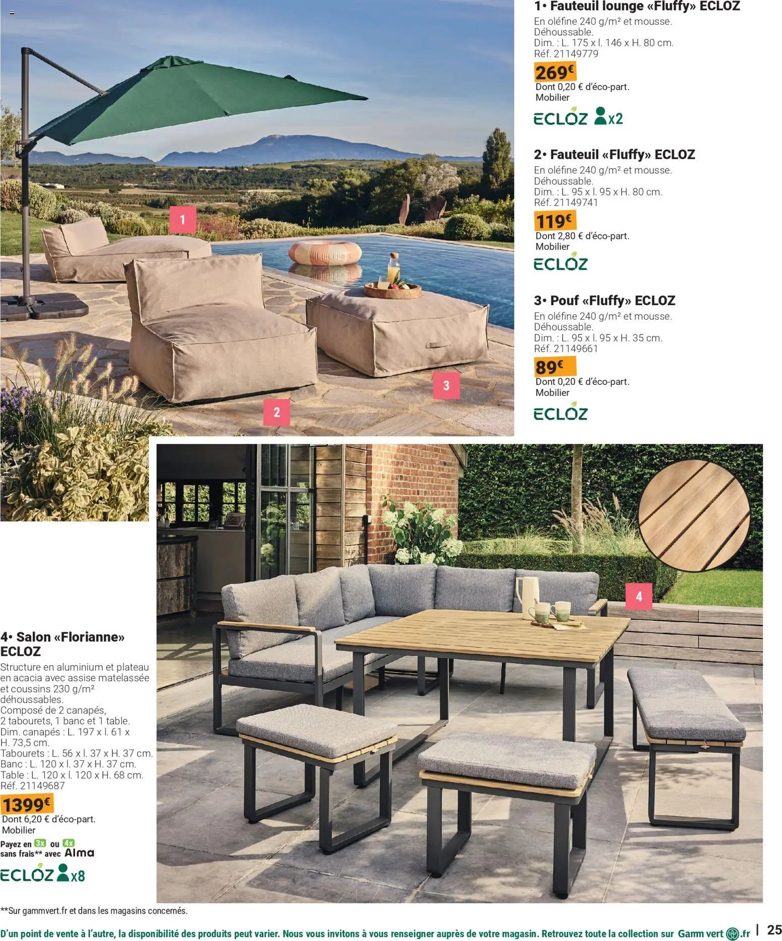 Gamm vert - Catalogue plein air  (2026-03-18 - 2026-05-31)