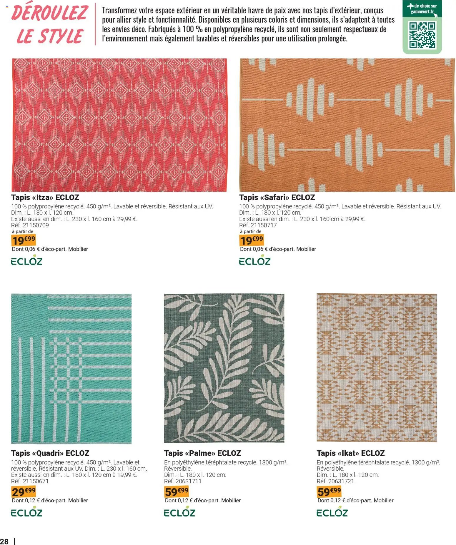 Gamm vert - Catalogue plein air  (2026-03-18 - 2026-05-31)