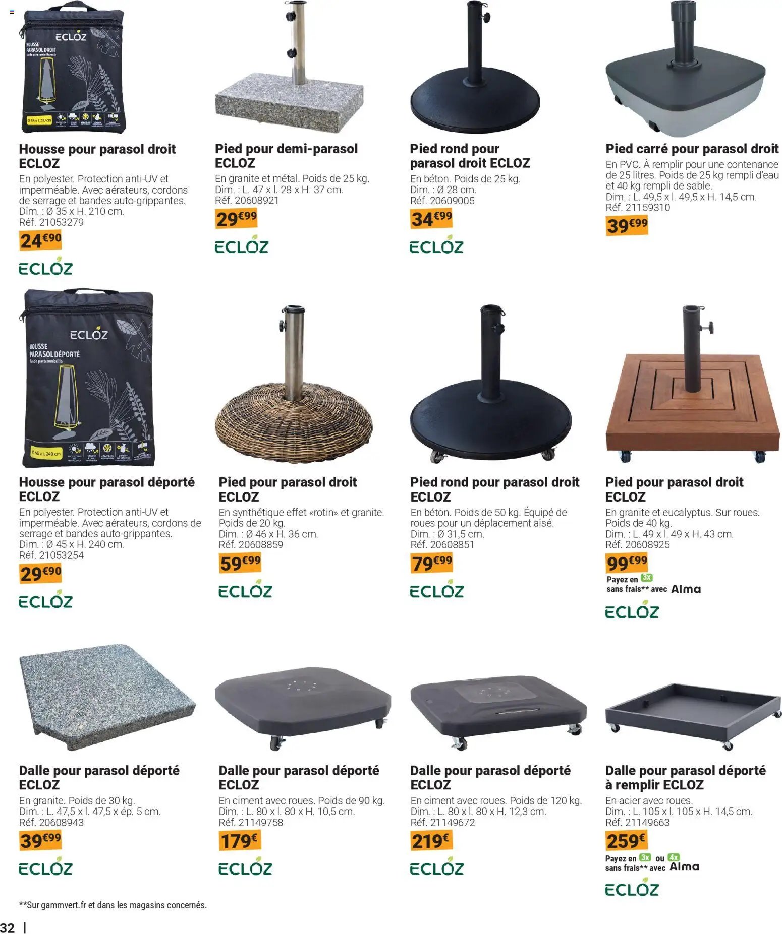 Gamm vert - Catalogue plein air  (2026-03-18 - 2026-05-31)