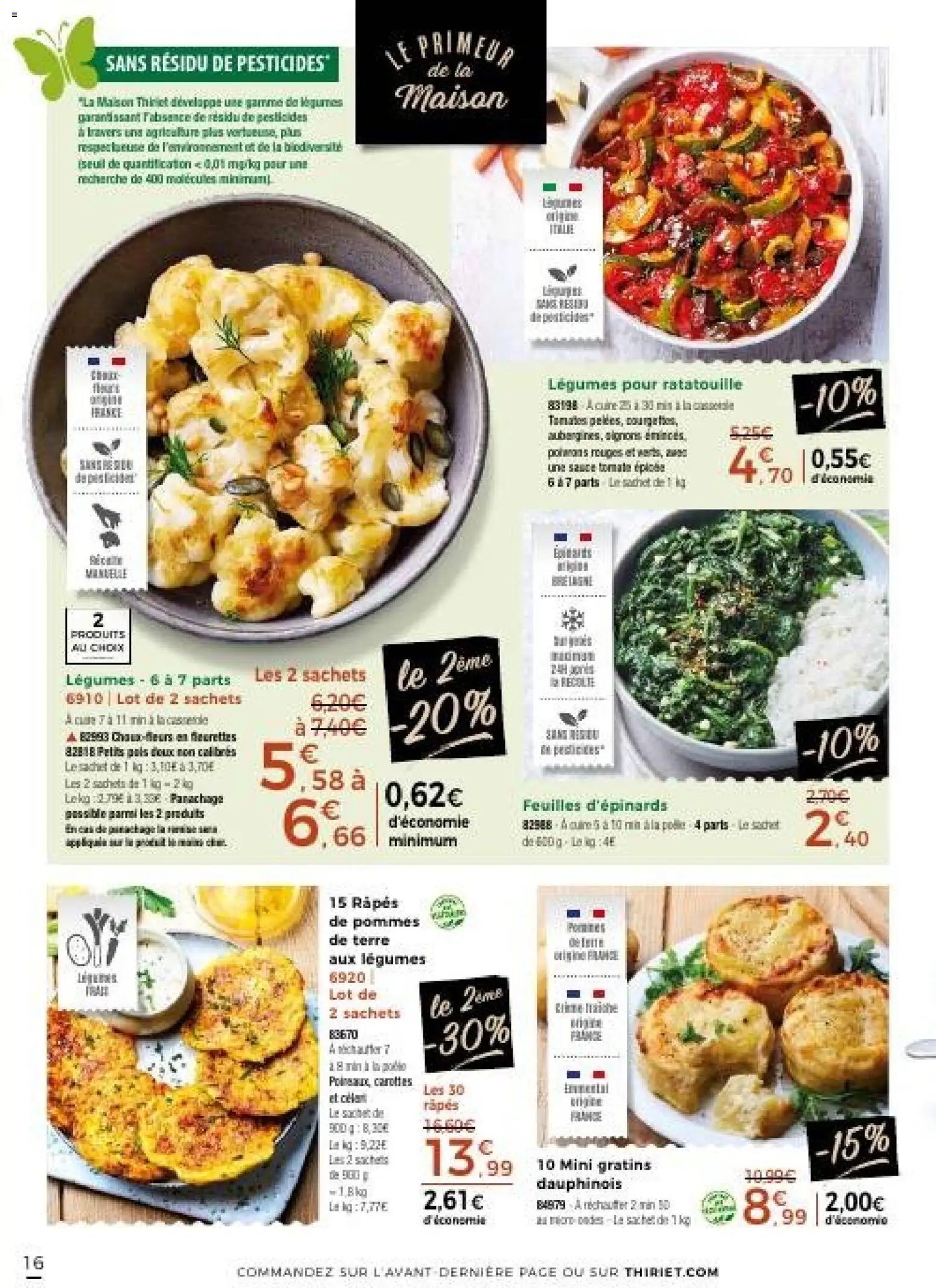 Thiriet Catalogue livraison à domicile
