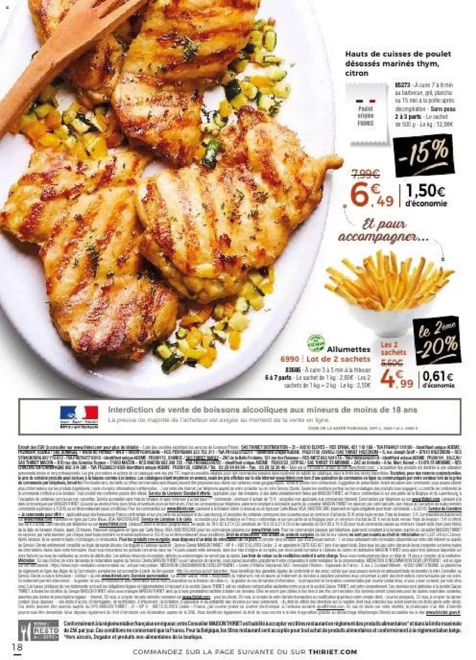 Thiriet Catalogue livraison à domicile