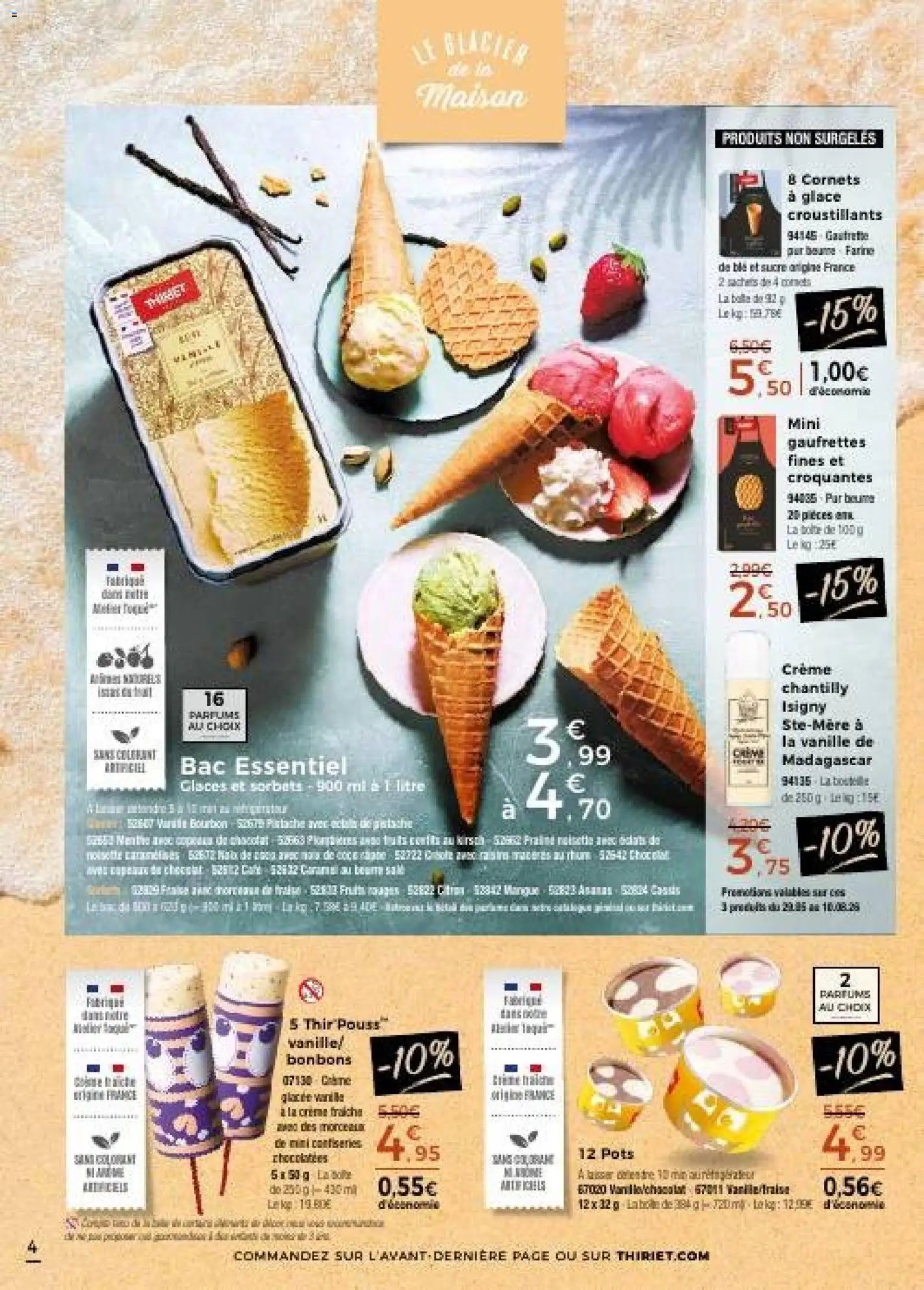 Thiriet Catalogue livraison à domicile