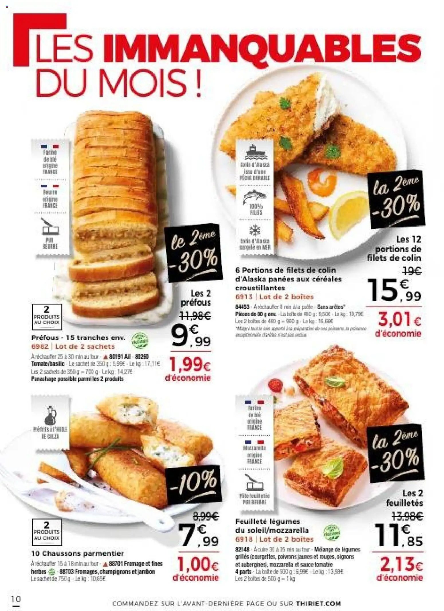 Thiriet Catalogue livraison à domicile