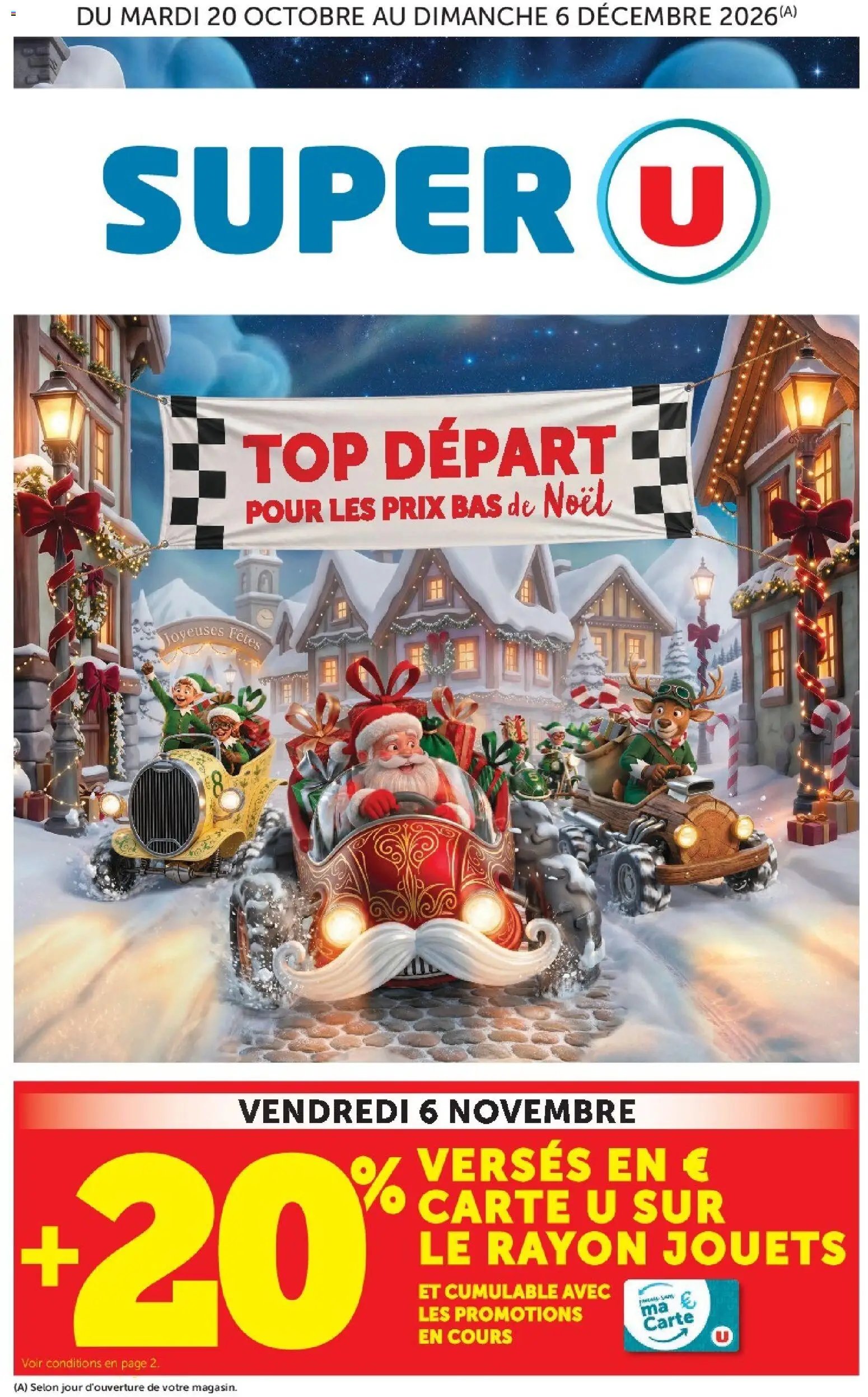 Super U - Prix bas de Noël