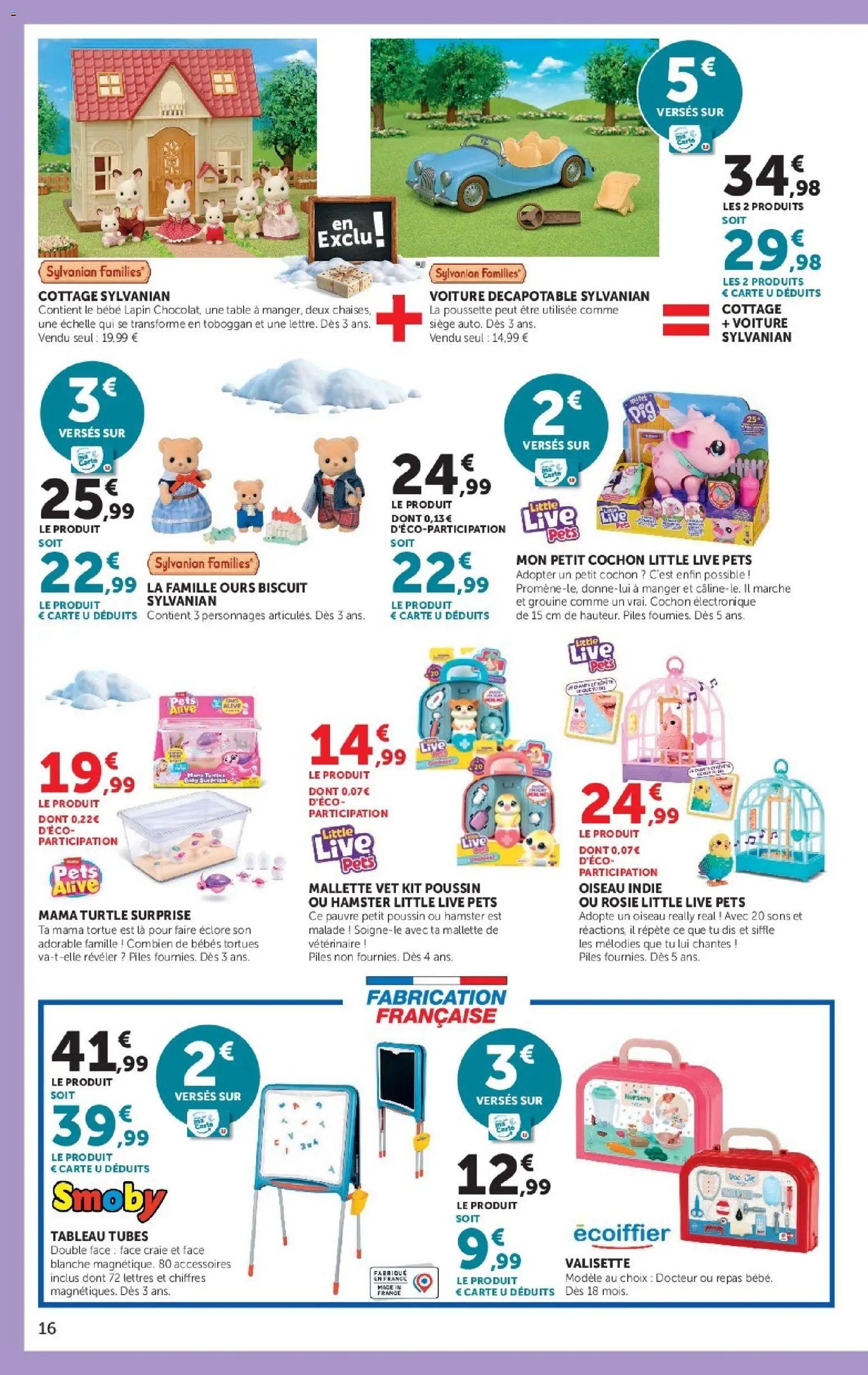 Super U - Prix bas de Noël