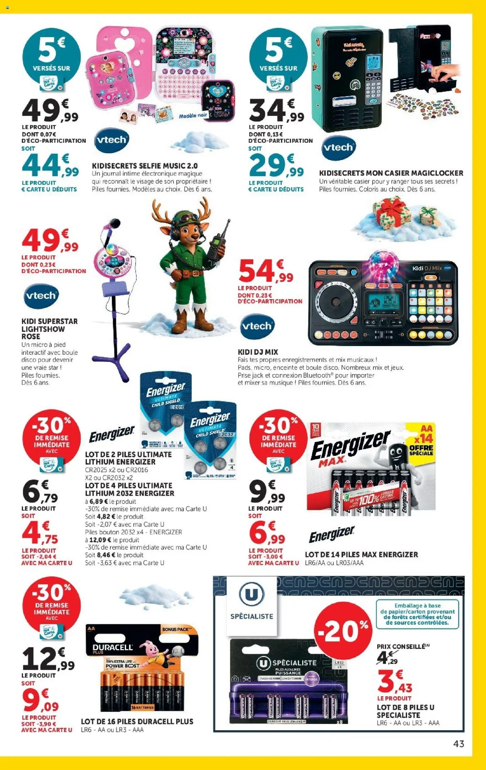 Super U - Prix bas de Noël