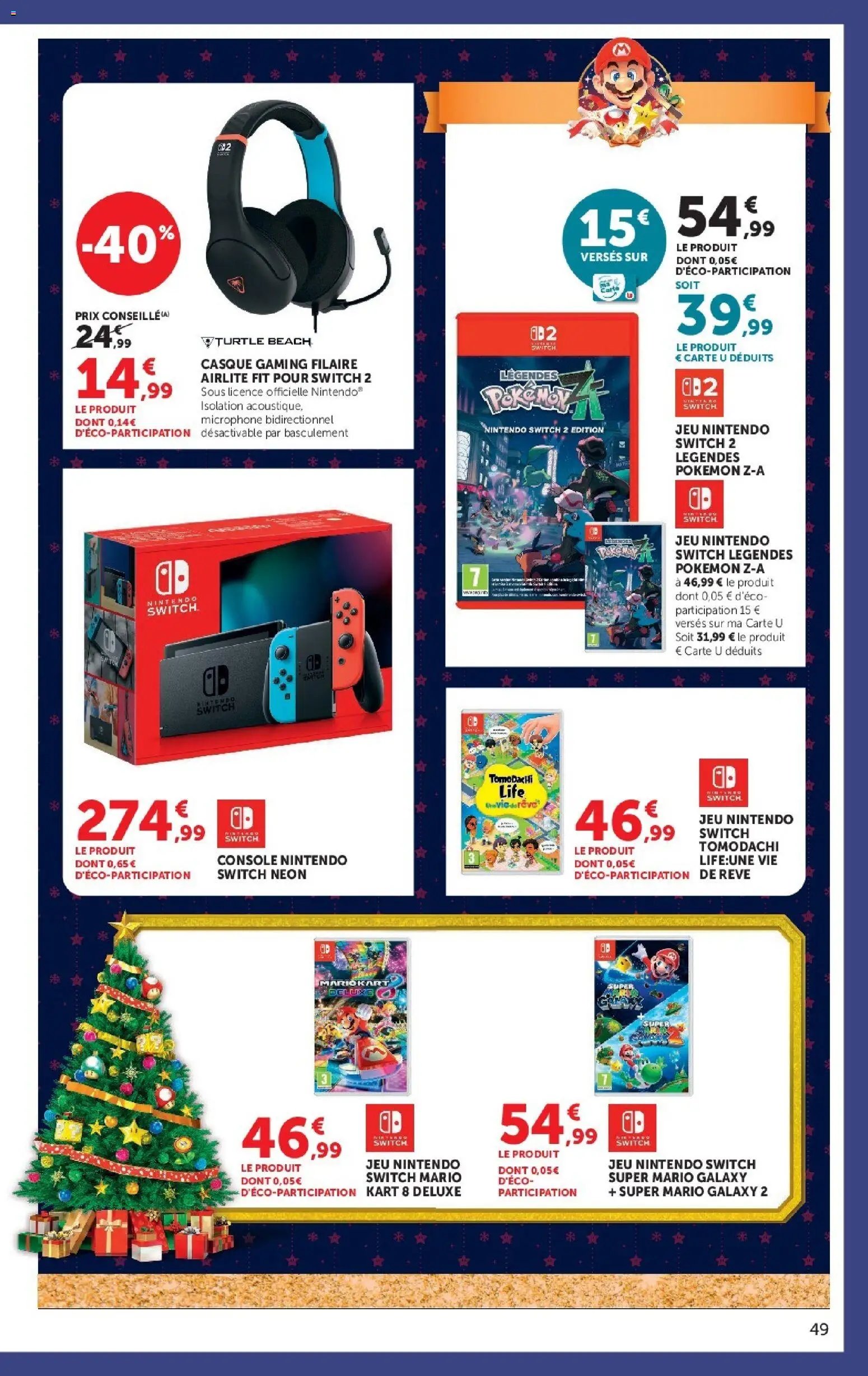 Super U - Prix bas de Noël