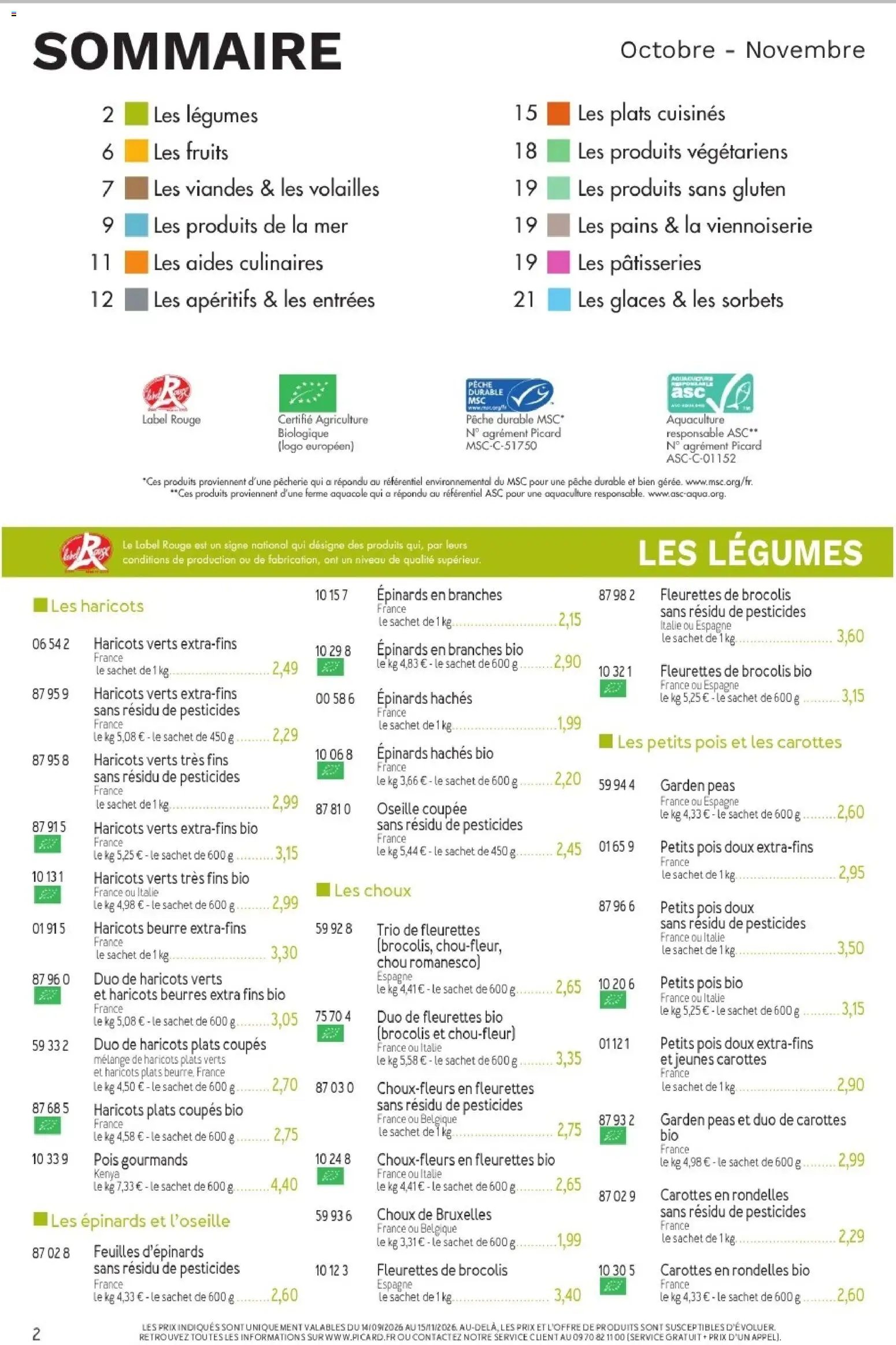 Picard - Catalogue Trimestriel