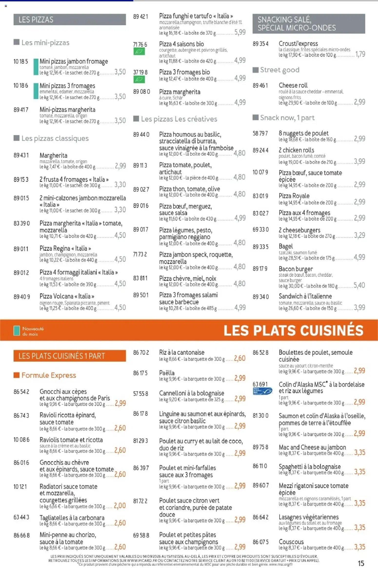 Picard - Catalogue Trimestriel