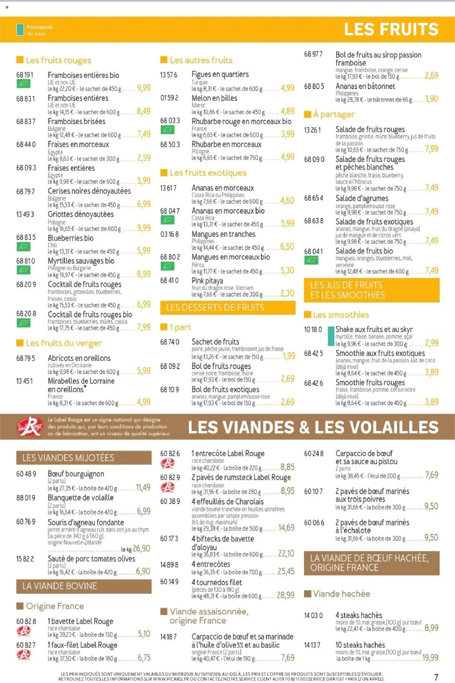 Picard - Catalogue Trimestriel