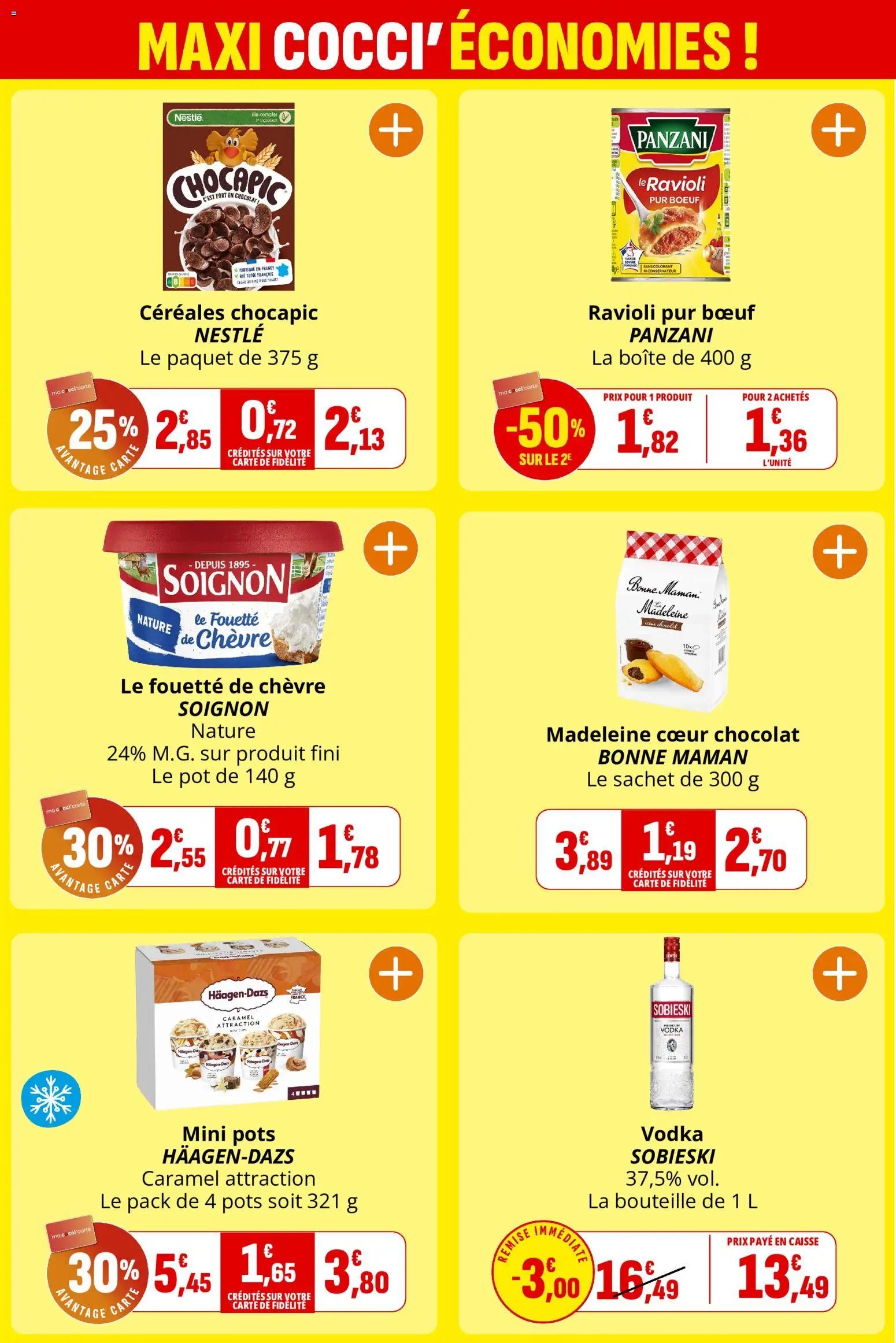 Coccinelle catalogue