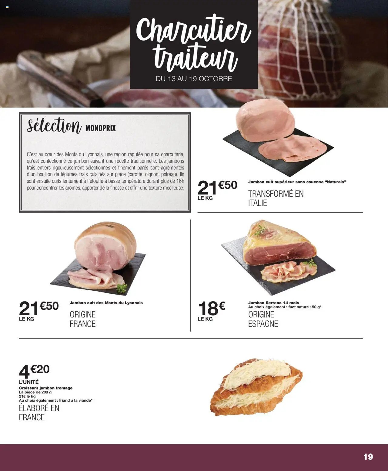 Monoprix catalogue (2025-10-04 - 2025-10-19)