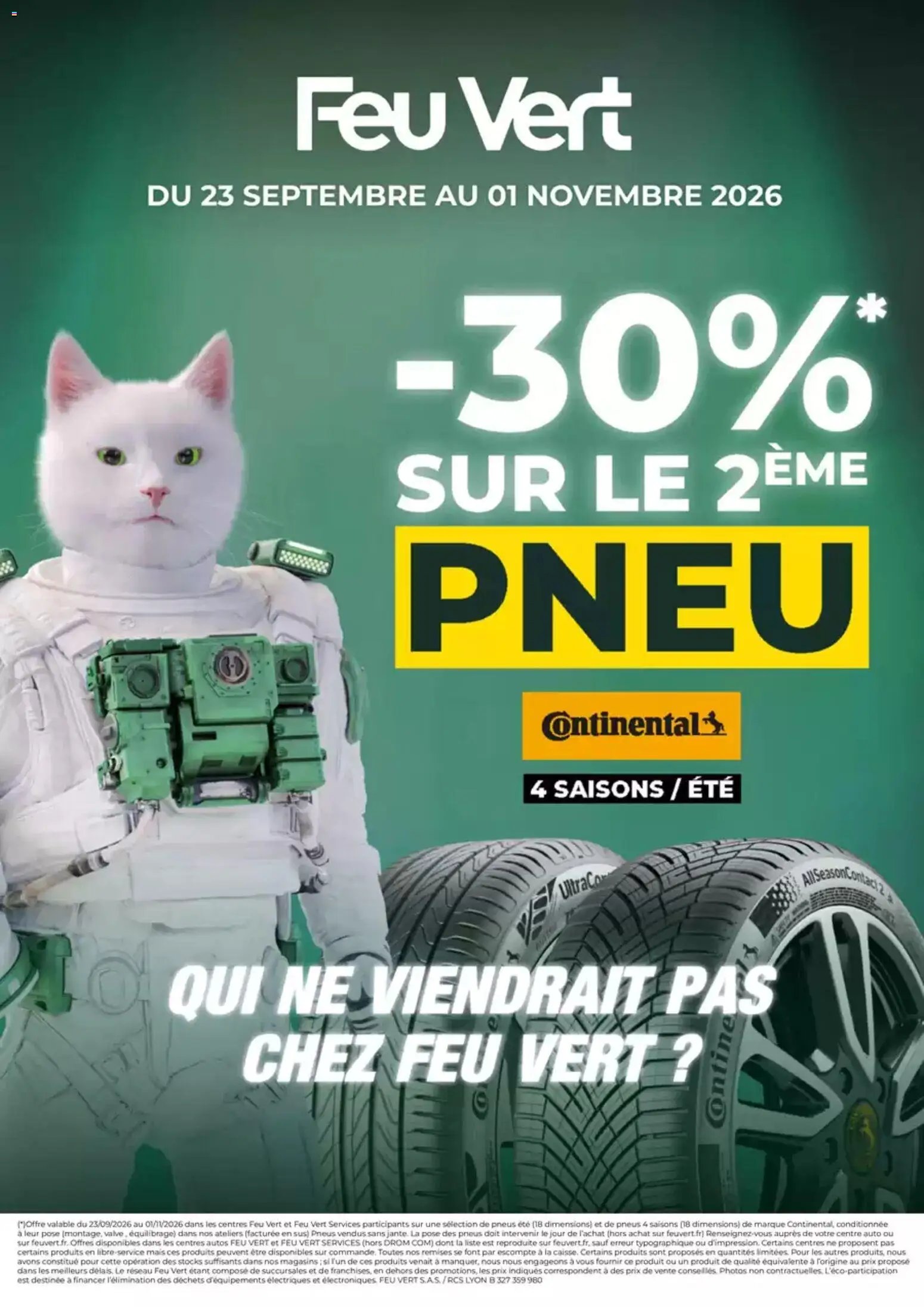 Feu Vert catalogue