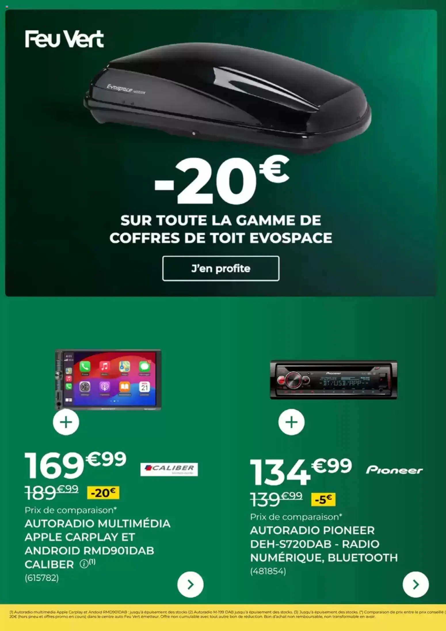 Feu Vert catalogue