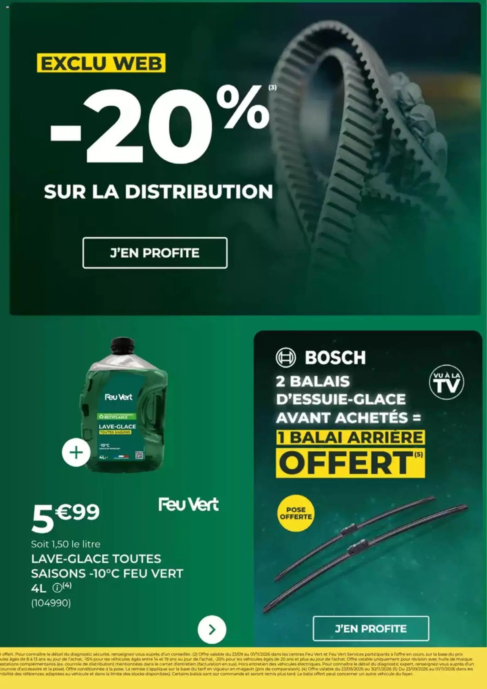 Feu Vert catalogue