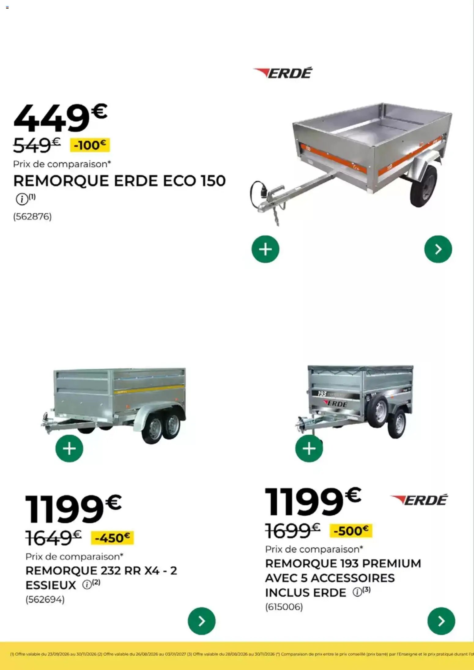 Feu Vert catalogue