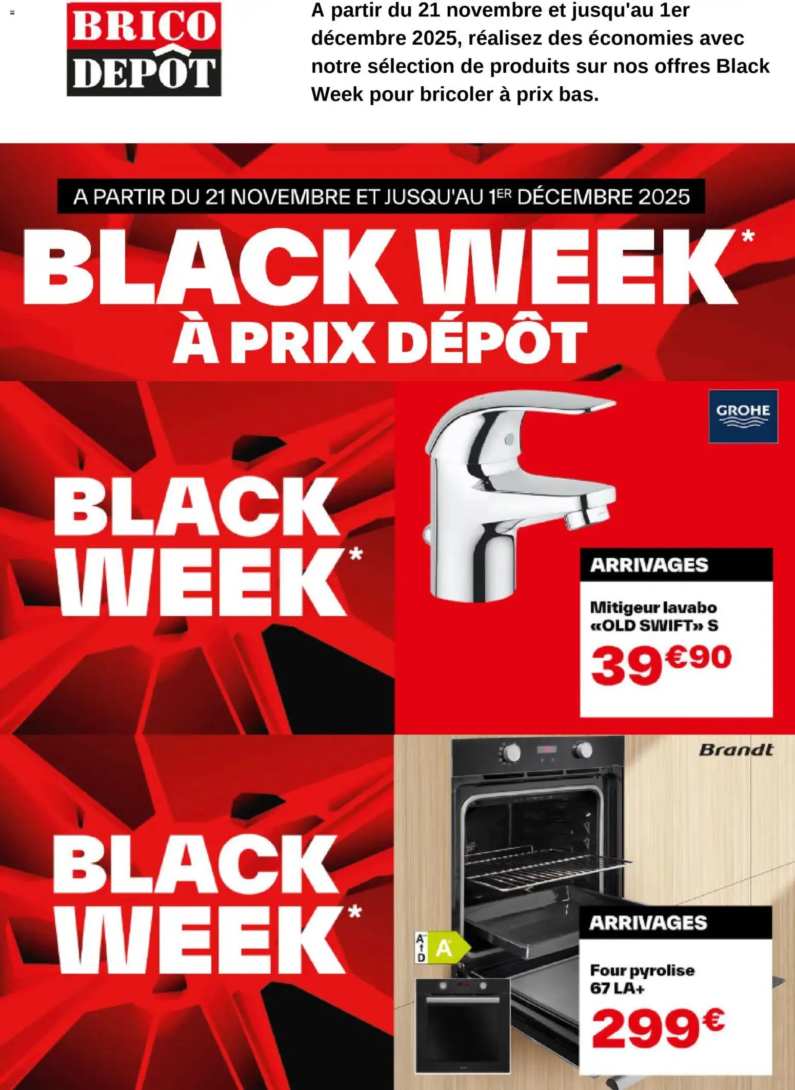 Brico Dépôt Black Friday