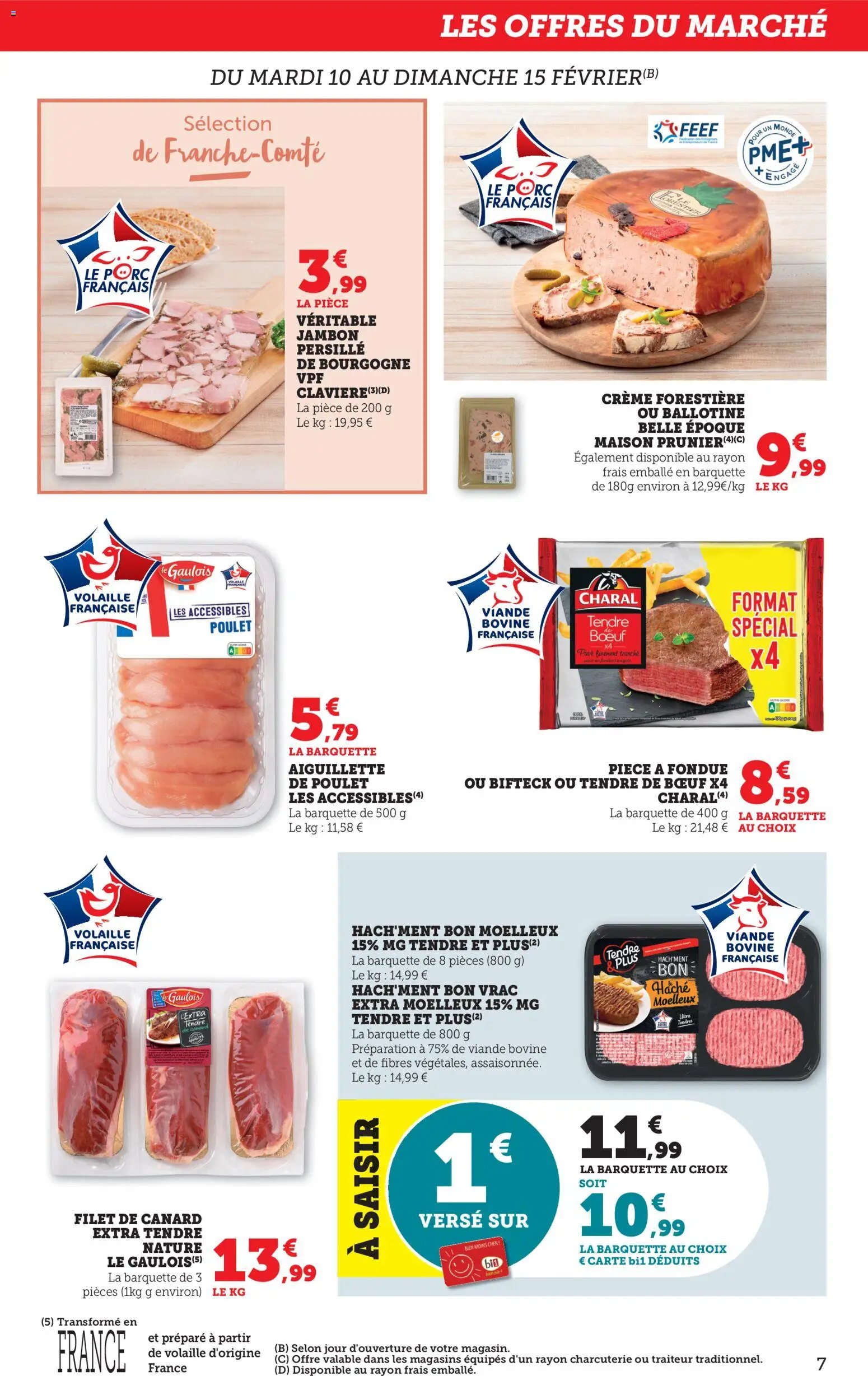 bi1 offre de la semaine