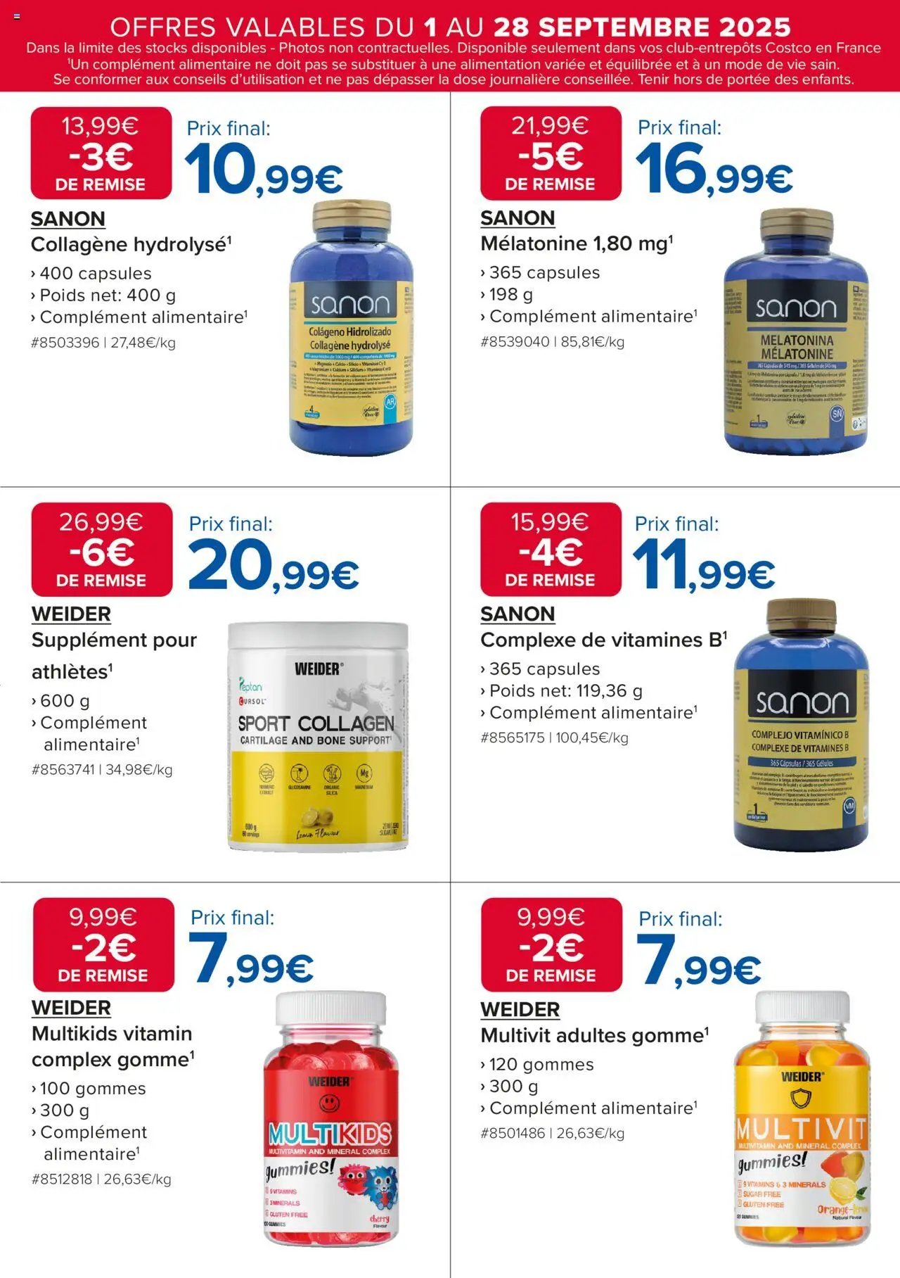 Costco catalogue (2025-09-01 - 2025-09-28)