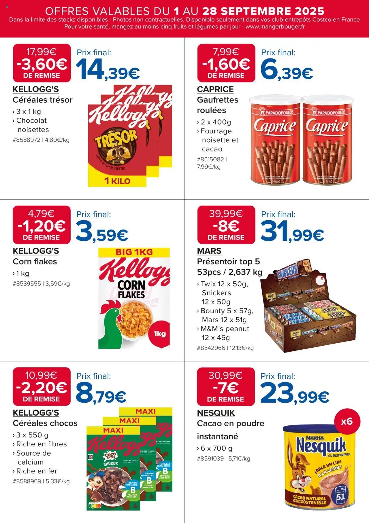 Costco catalogue (2025-09-01 - 2025-09-28)