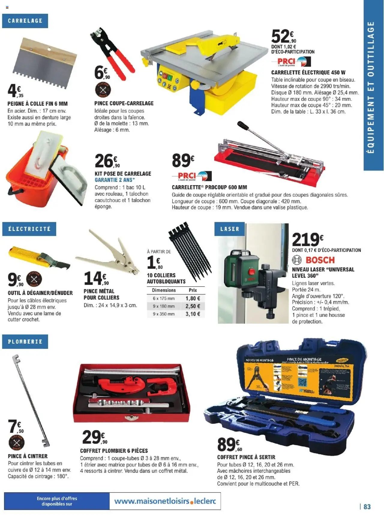 Brico E.Leclerc Guide Construction | Varennes sur seine