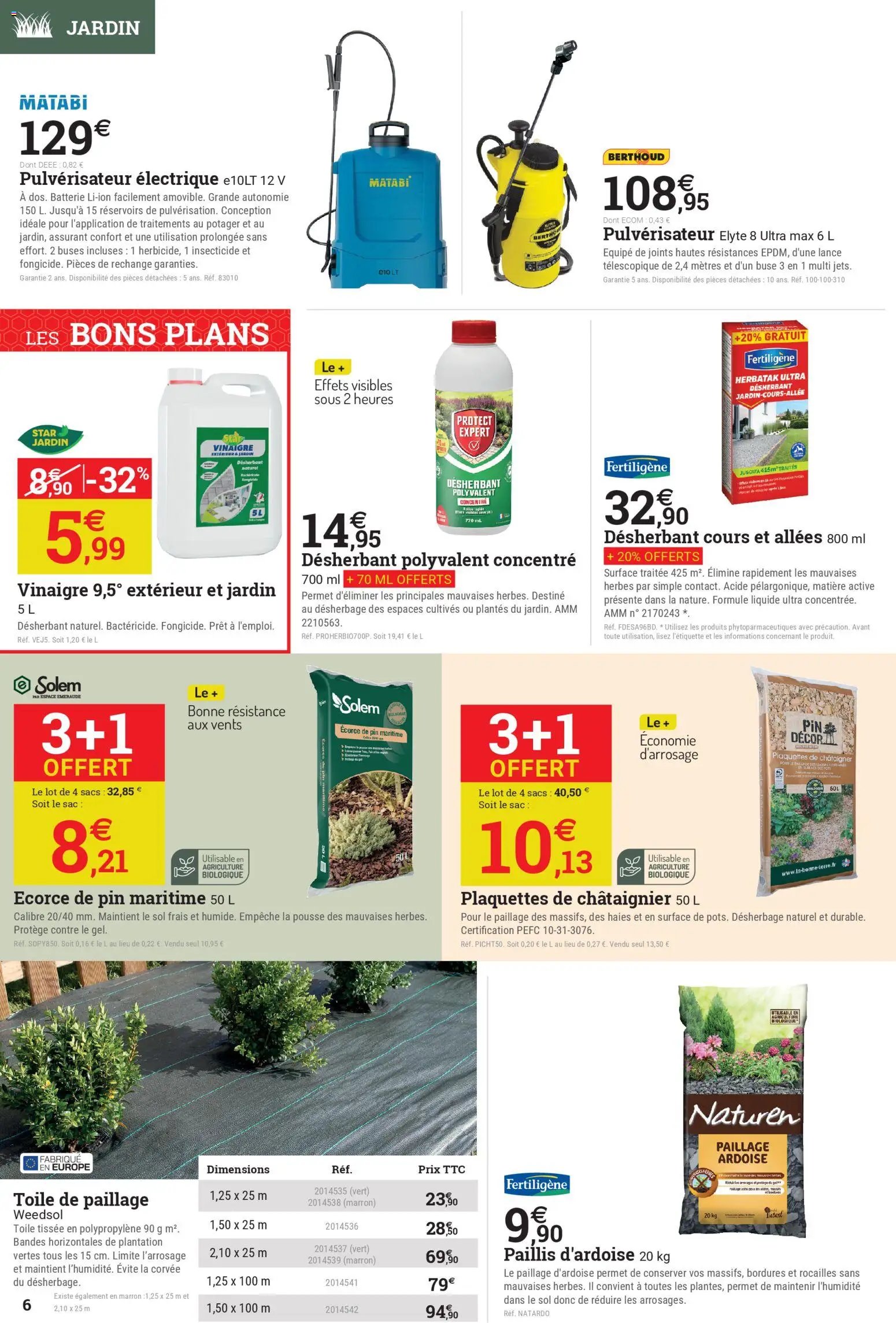 Espace Emeraude catalogue Avril en action