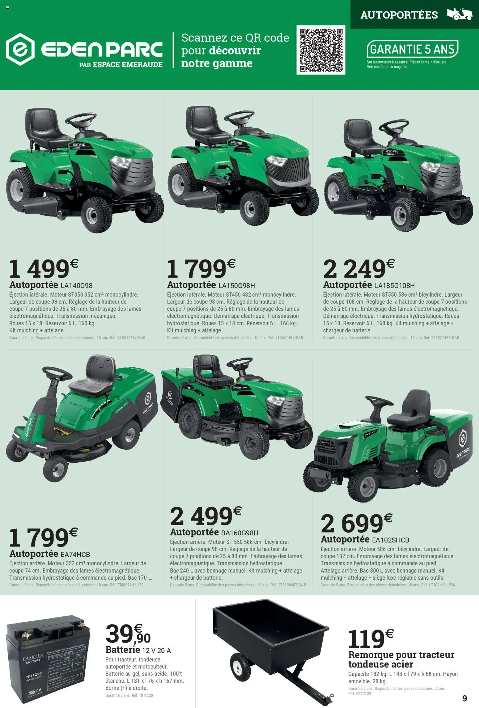 Espace Emeraude catalogue Avril en action