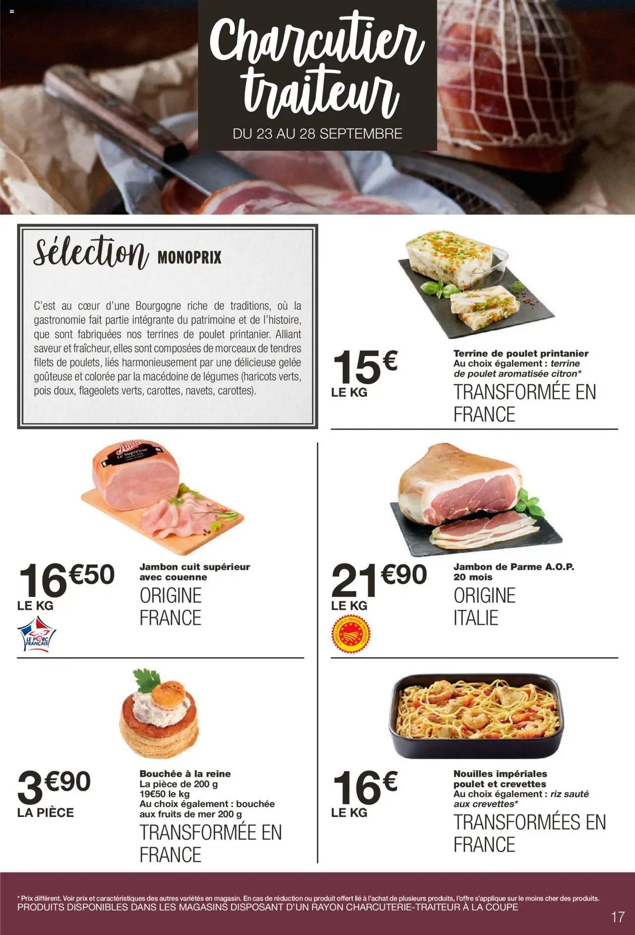 Monoprix catalogue (2025-09-23 - 2025-10-05)