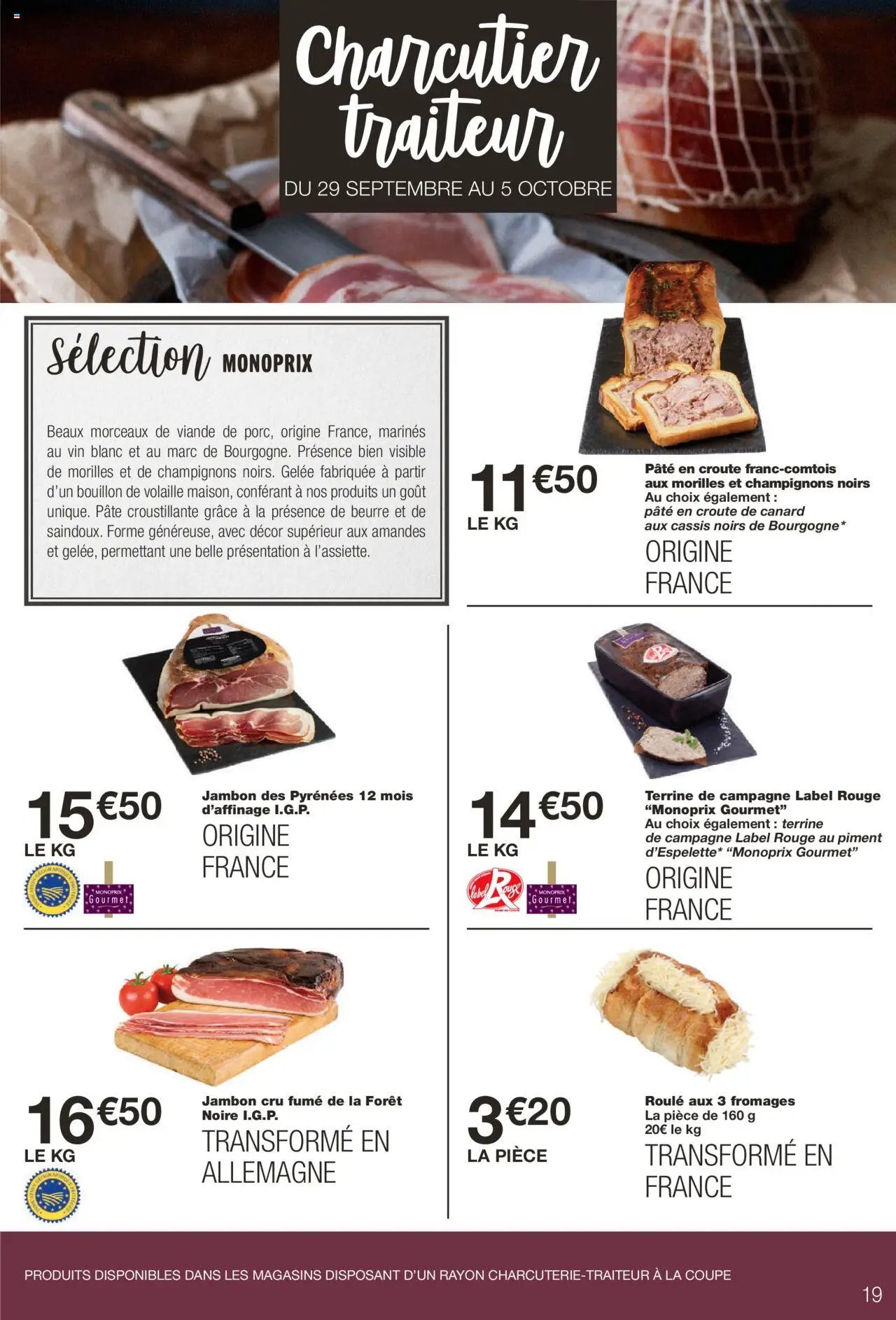 Monoprix catalogue (2025-09-23 - 2025-10-05)