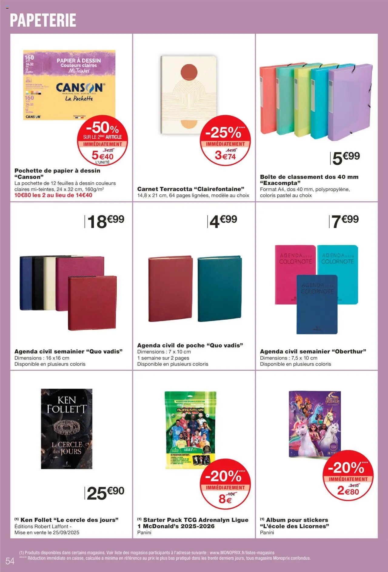 Monoprix catalogue (2025-09-23 - 2025-10-05)