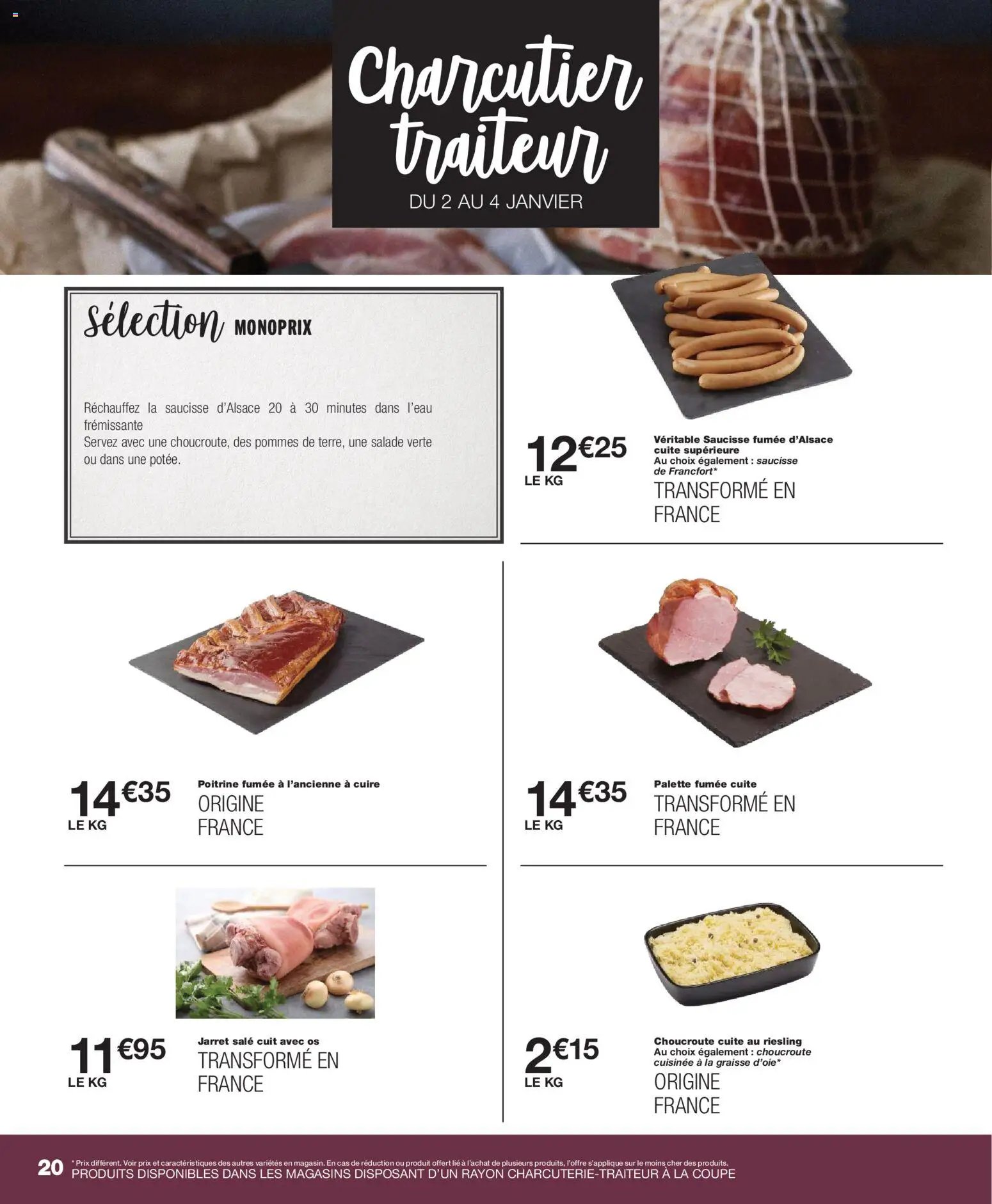 Monoprix catalogue (2026-01-01 - 2026-01-18)