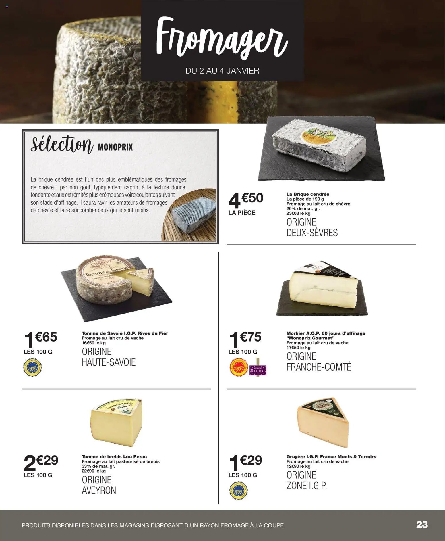 Monoprix catalogue (2026-01-01 - 2026-01-18)