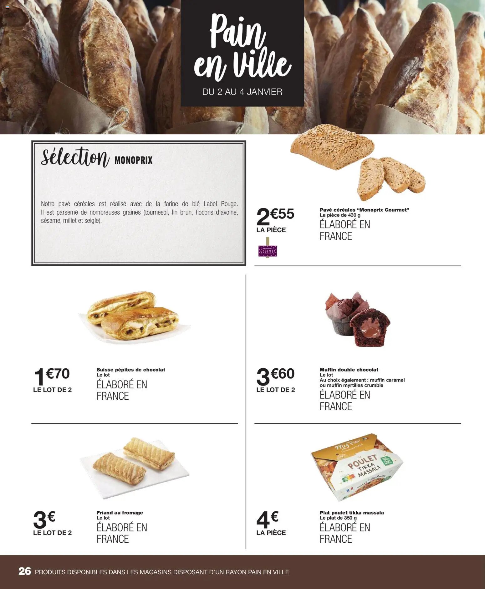 Monoprix catalogue (2026-01-01 - 2026-01-18)