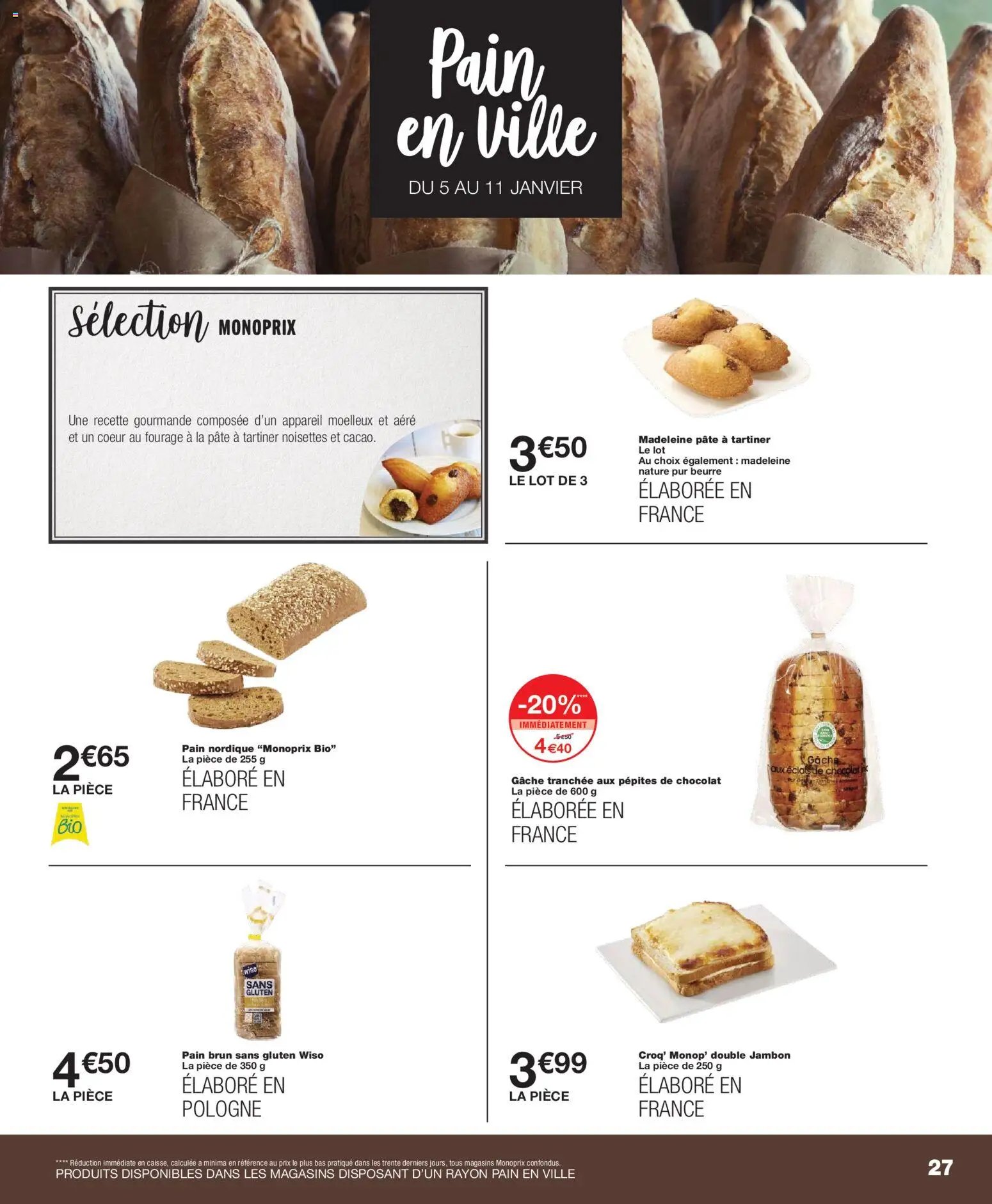 Monoprix catalogue (2026-01-01 - 2026-01-18)